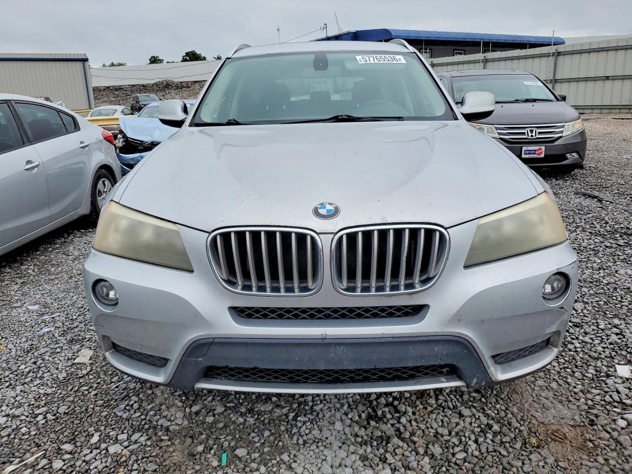 2011 Bmw X3 Xdrive28i Silver vin: 5UXWX5C55BL702518