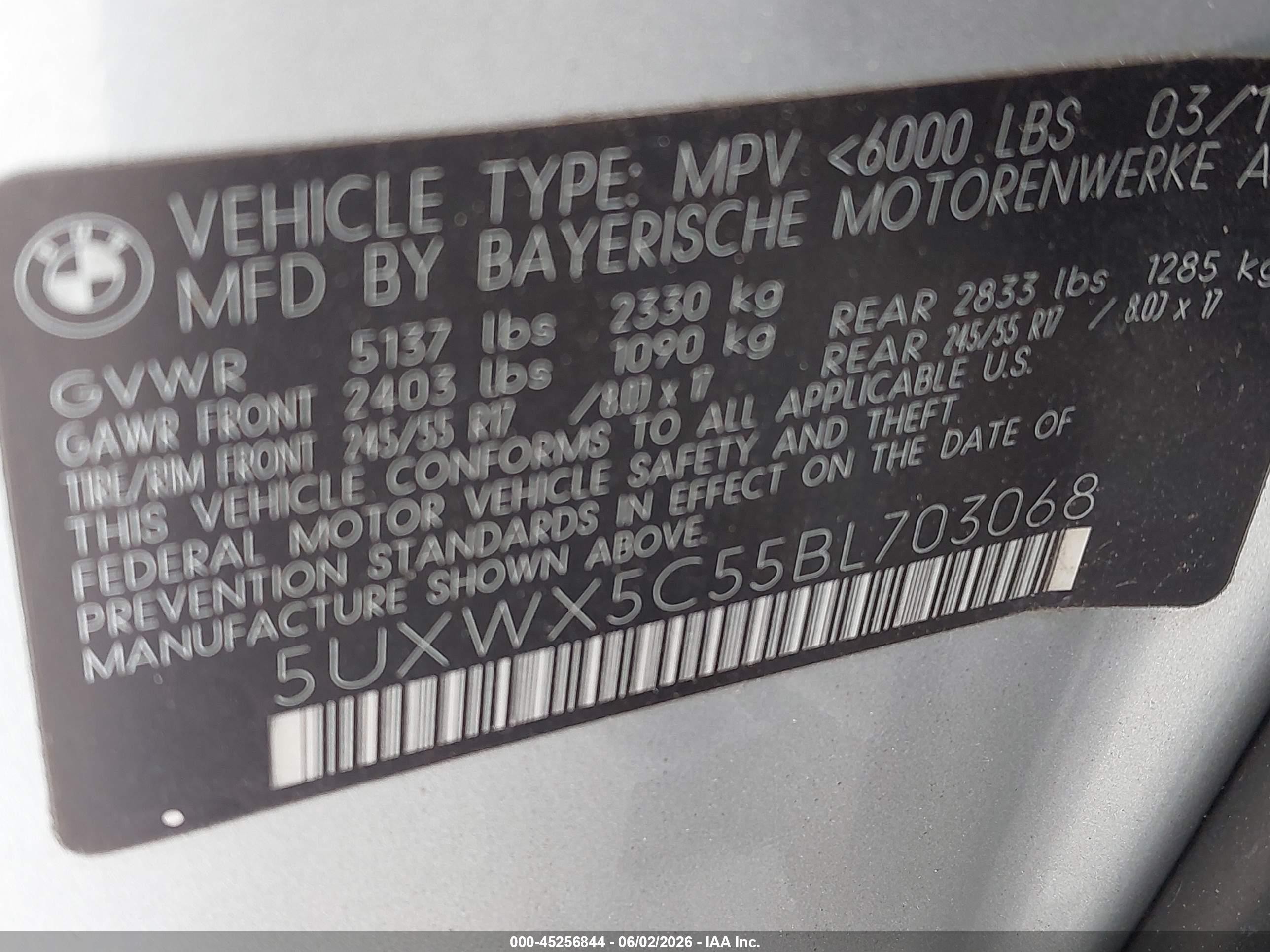 2011 Bmw X3 Xdrive28i Silver vin: 5UXWX5C55BL703068