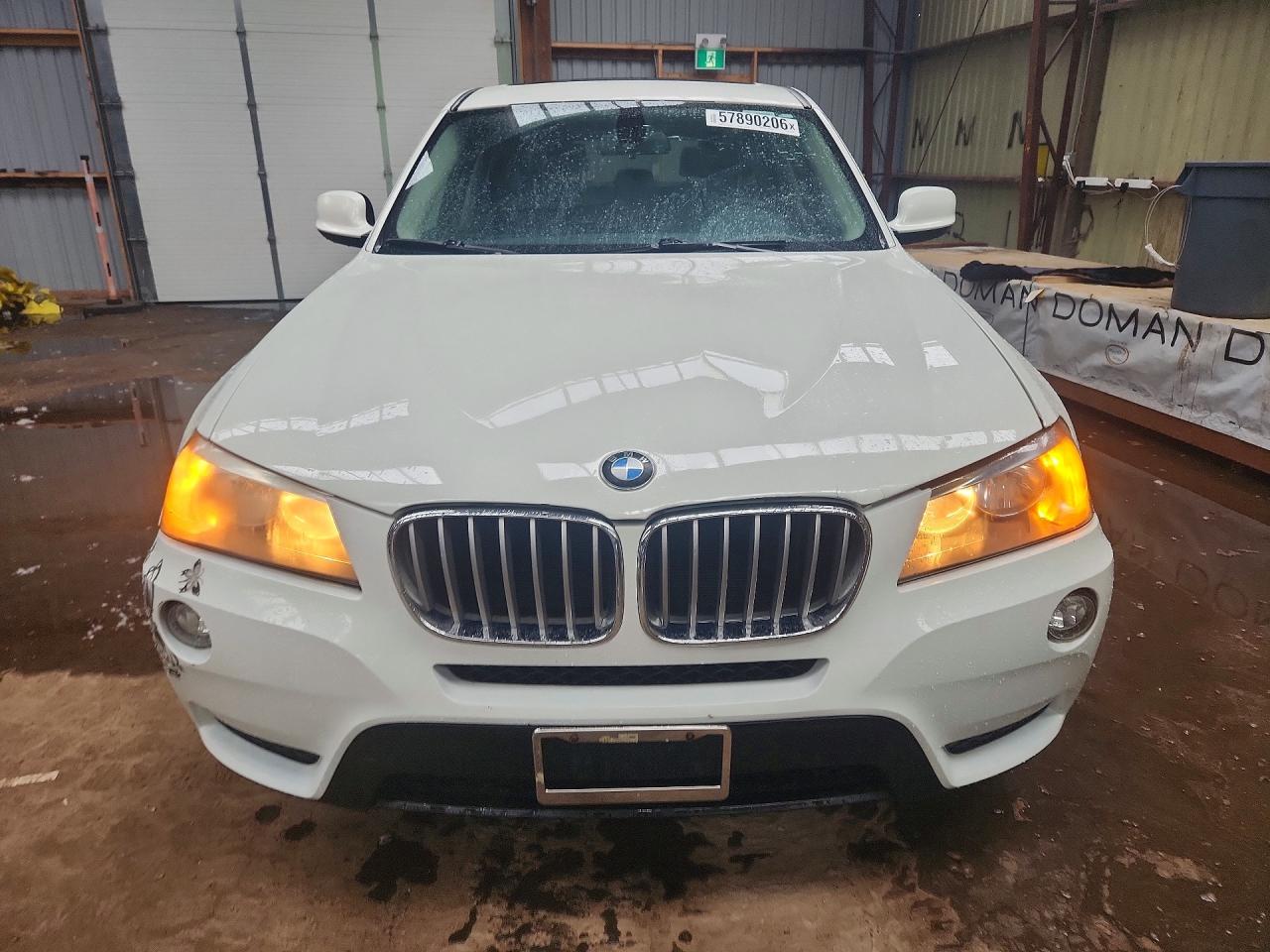 2011 Bmw X3 Xdrive28i Белый vin: 5UXWX5C55BL708738