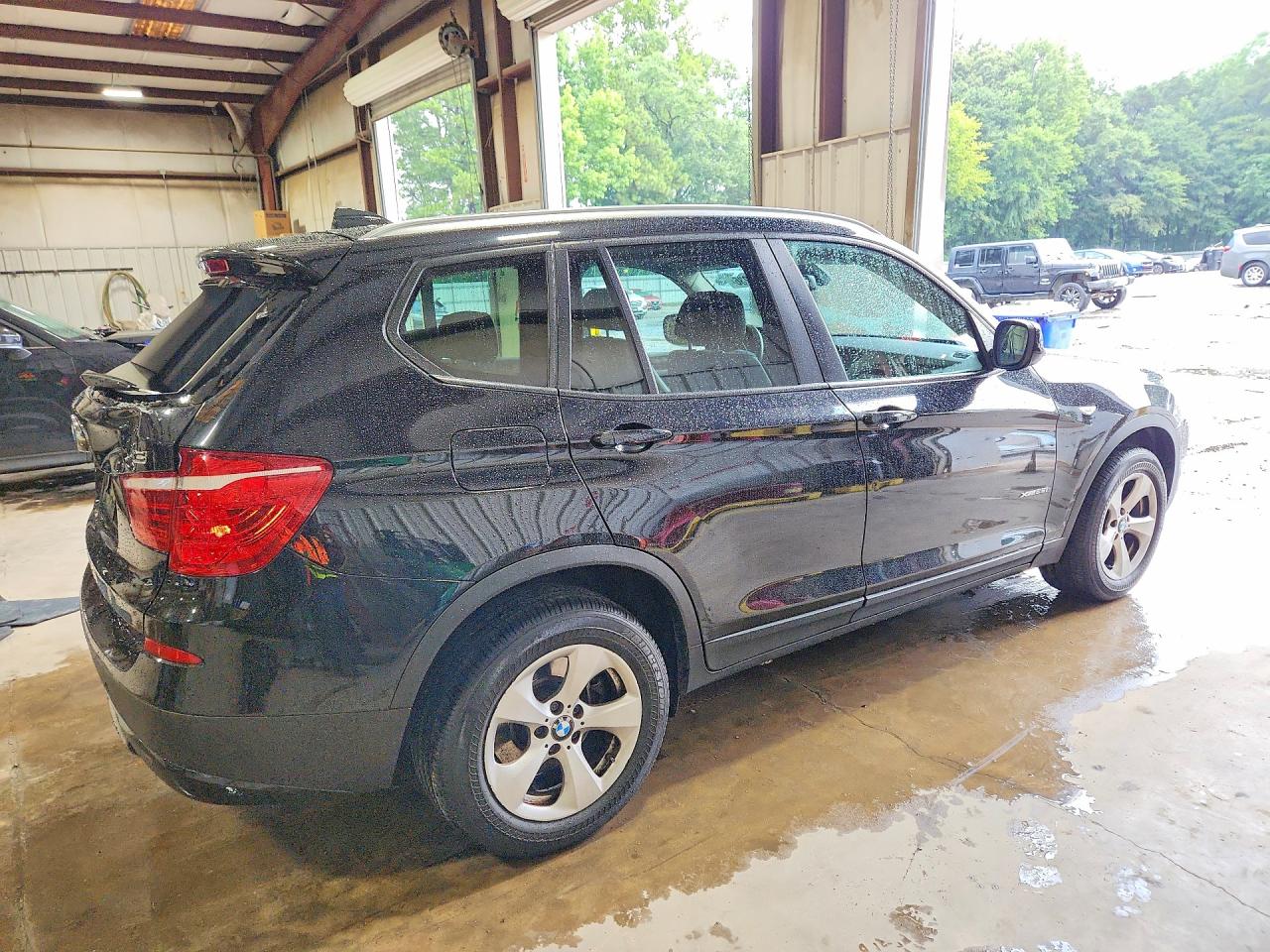 2012 Bmw X3 Xdrive28i Black vin: 5UXWX5C55CL721393