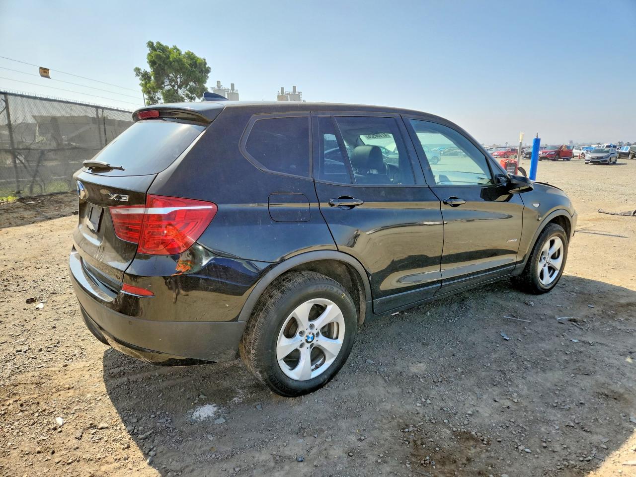 2012 Bmw X3 Xdrive28i Black vin: 5UXWX5C55CL723810