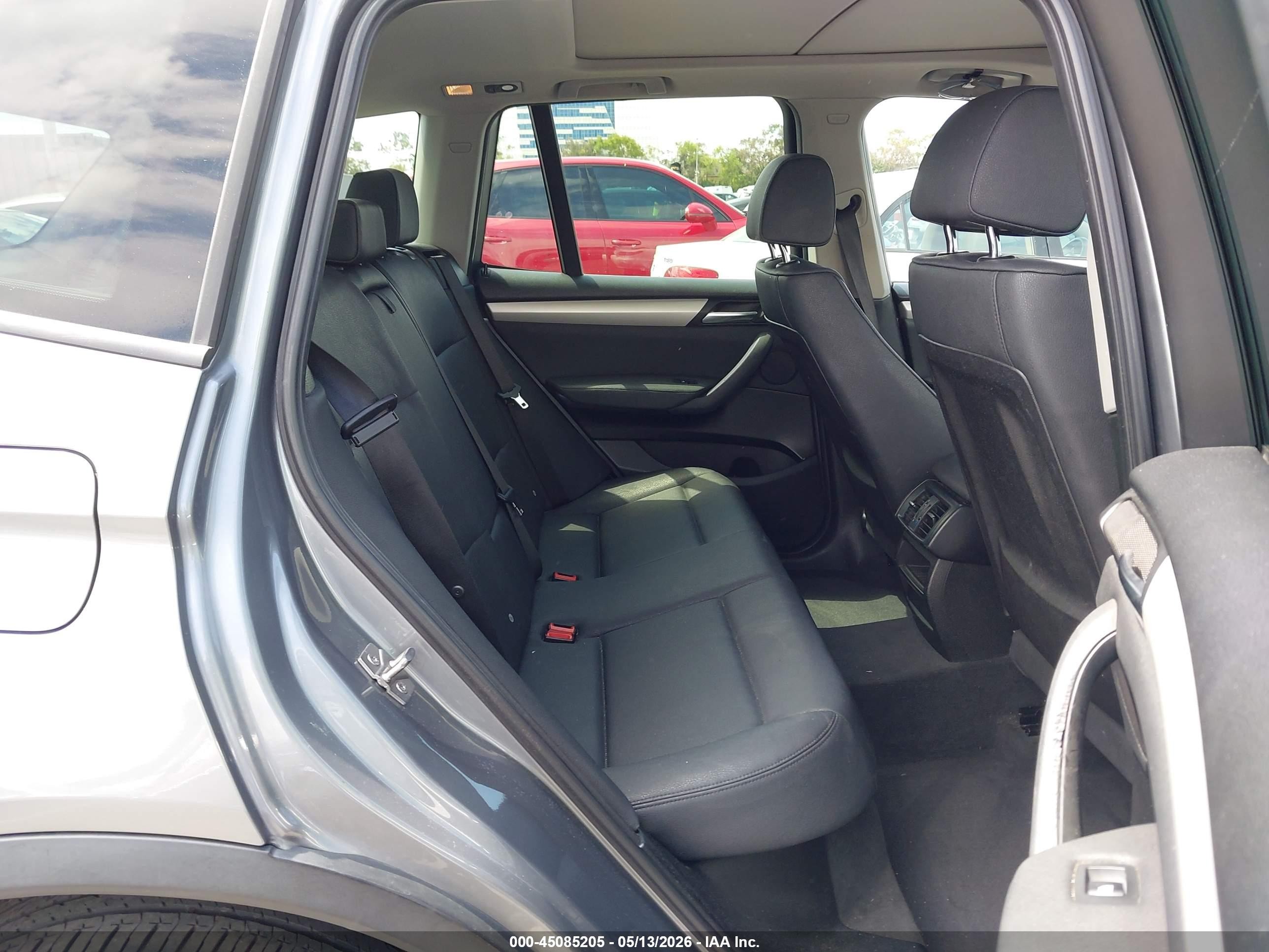 2012 Bmw X3 Xdrive28i Gray vin: 5UXWX5C55CL727257