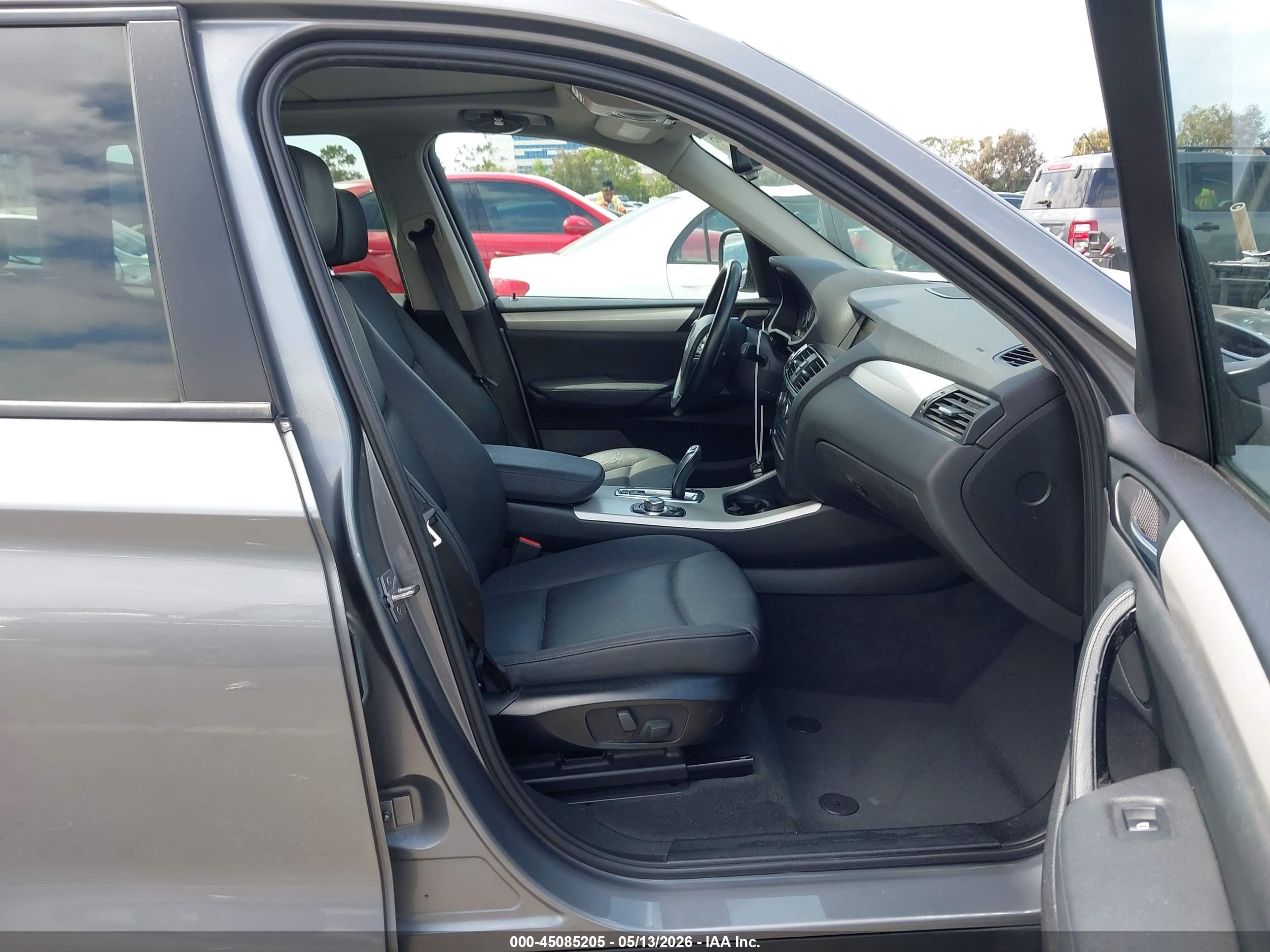2012 Bmw X3 Xdrive28i Gray vin: 5UXWX5C55CL727257