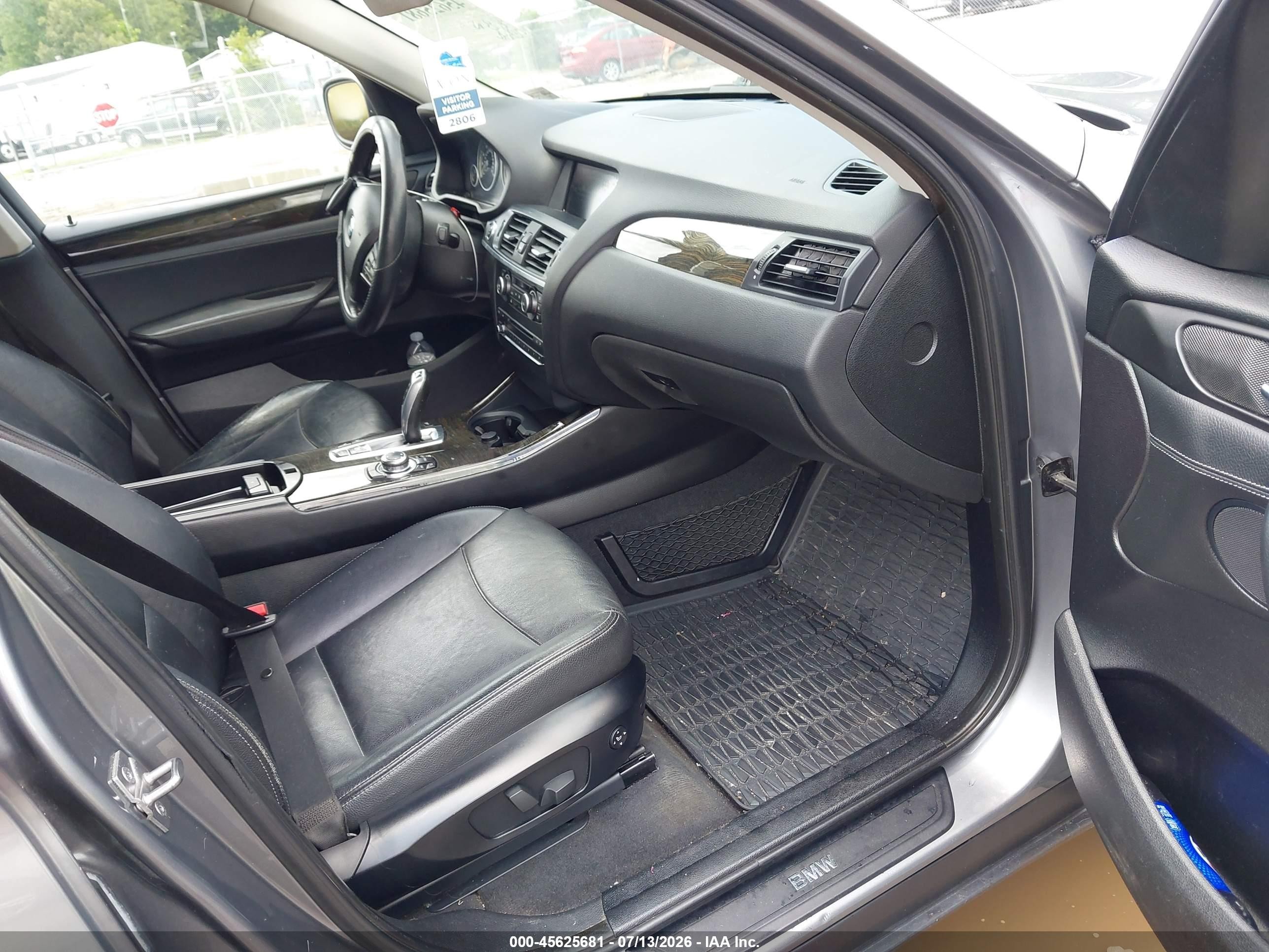 2011 Bmw X3 Xdrive28i Gray vin: 5UXWX5C56BL711602