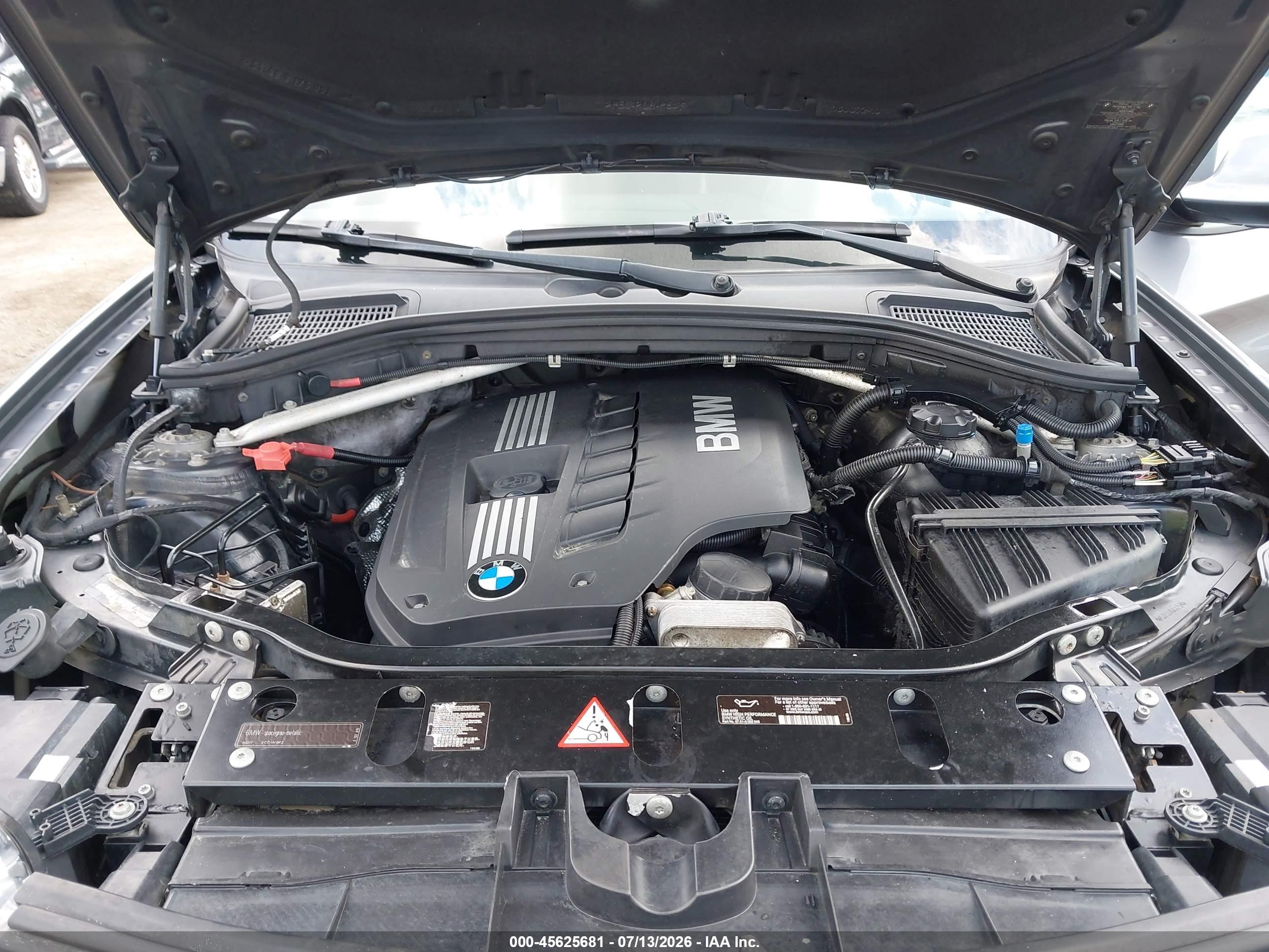 2011 Bmw X3 Xdrive28i Gray vin: 5UXWX5C56BL711602
