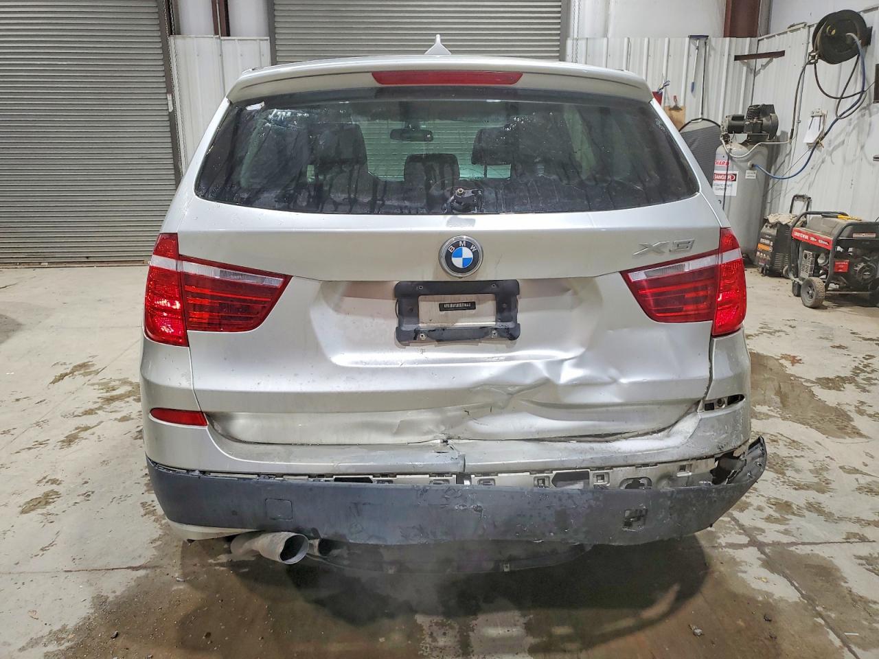 2011 Bmw X3 Xdrive28i Silver vin: 5UXWX5C56BL712314
