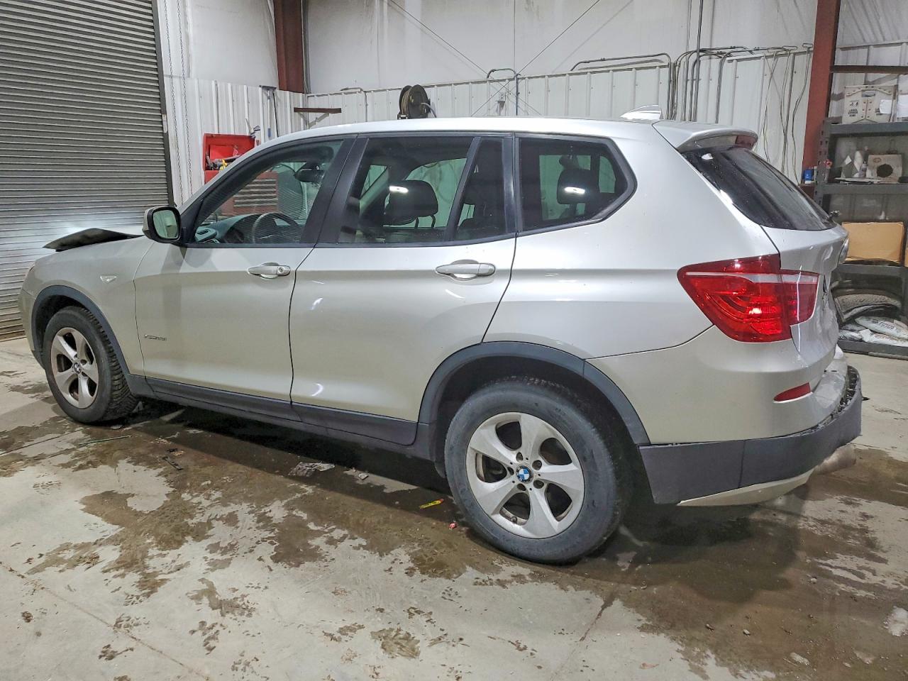 2011 Bmw X3 Xdrive28i Silver vin: 5UXWX5C56BL712314