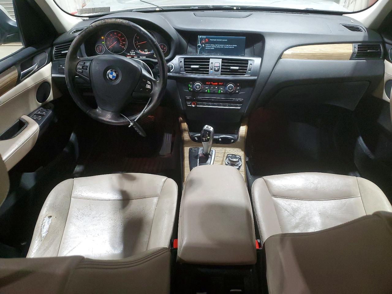 2011 Bmw X3 Xdrive28i Silver vin: 5UXWX5C56BL712314