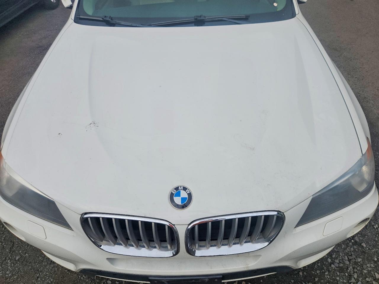 2011 Bmw X3 Xdrive28i White vin: 5UXWX5C56BL716217