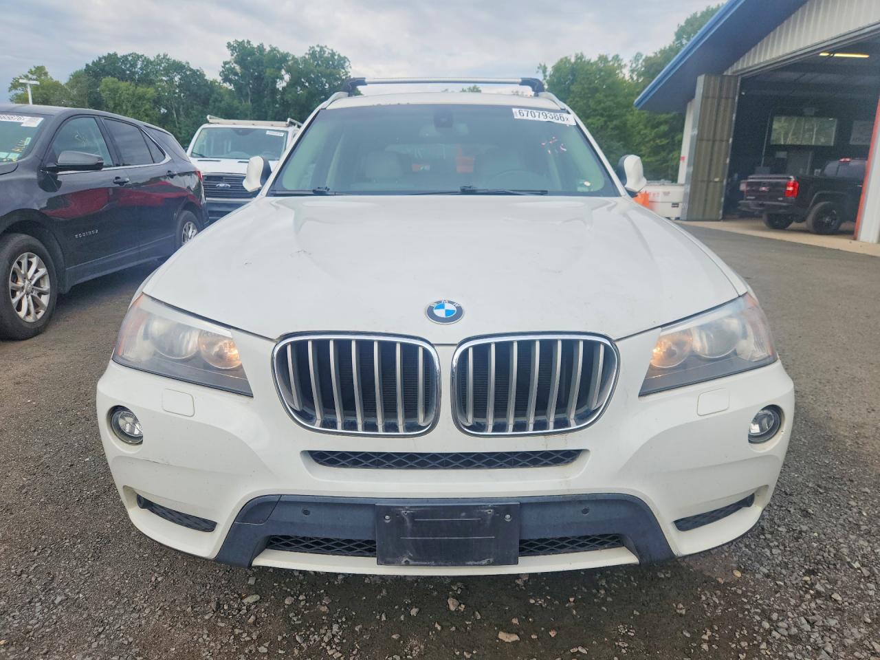 2011 Bmw X3 Xdrive28i White vin: 5UXWX5C56BL716217