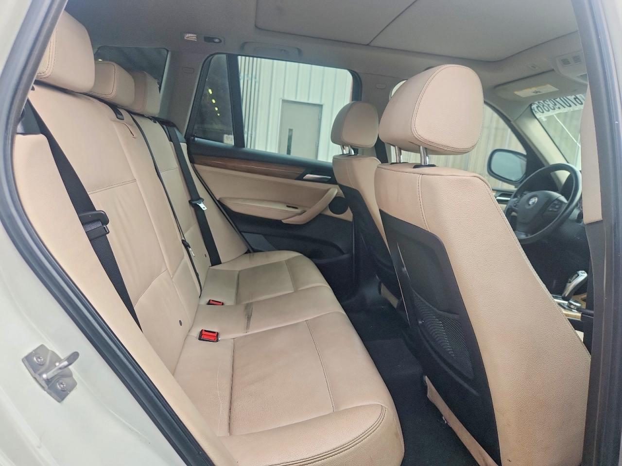 2011 Bmw X3 Xdrive28i White vin: 5UXWX5C56BL716217