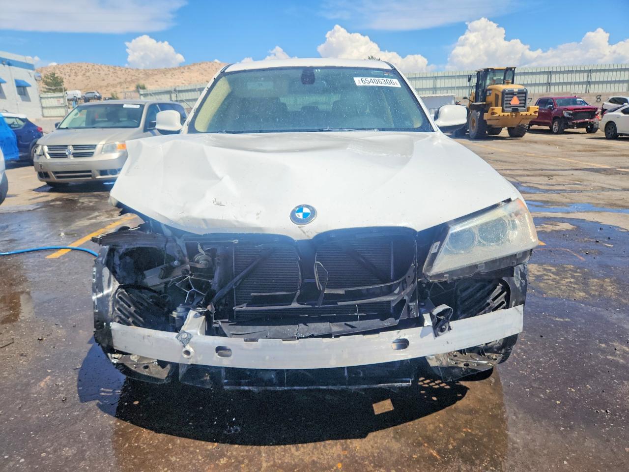 2011 Bmw X3 Xdrive28i White vin: 5UXWX5C57BL700902