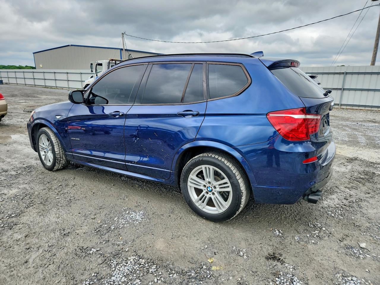 2012 Bmw X3 Xdrive28i Blue vin: 5UXWX5C57CL718298