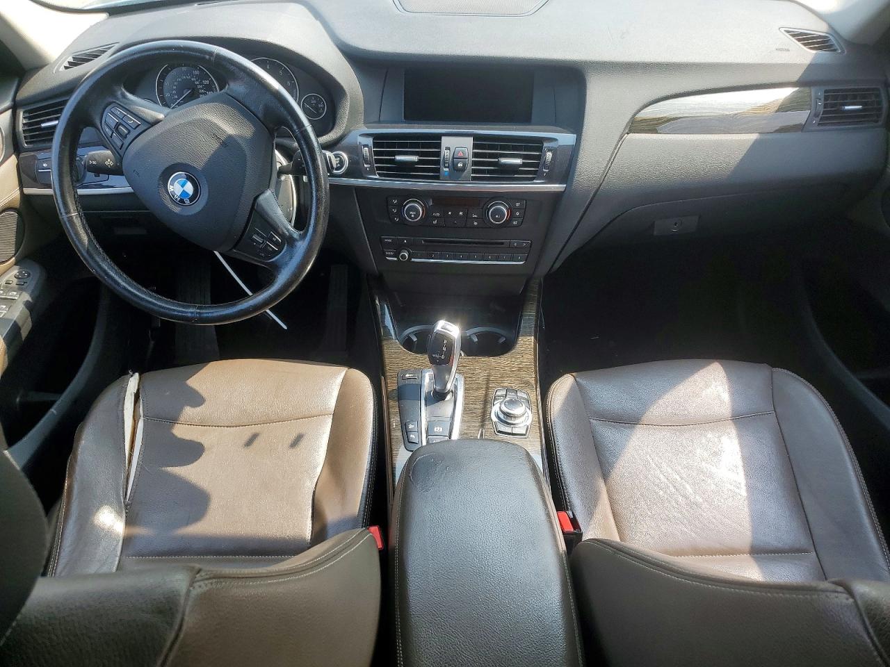 2012 Bmw X3 Xdrive28i Blue vin: 5UXWX5C57CL721833