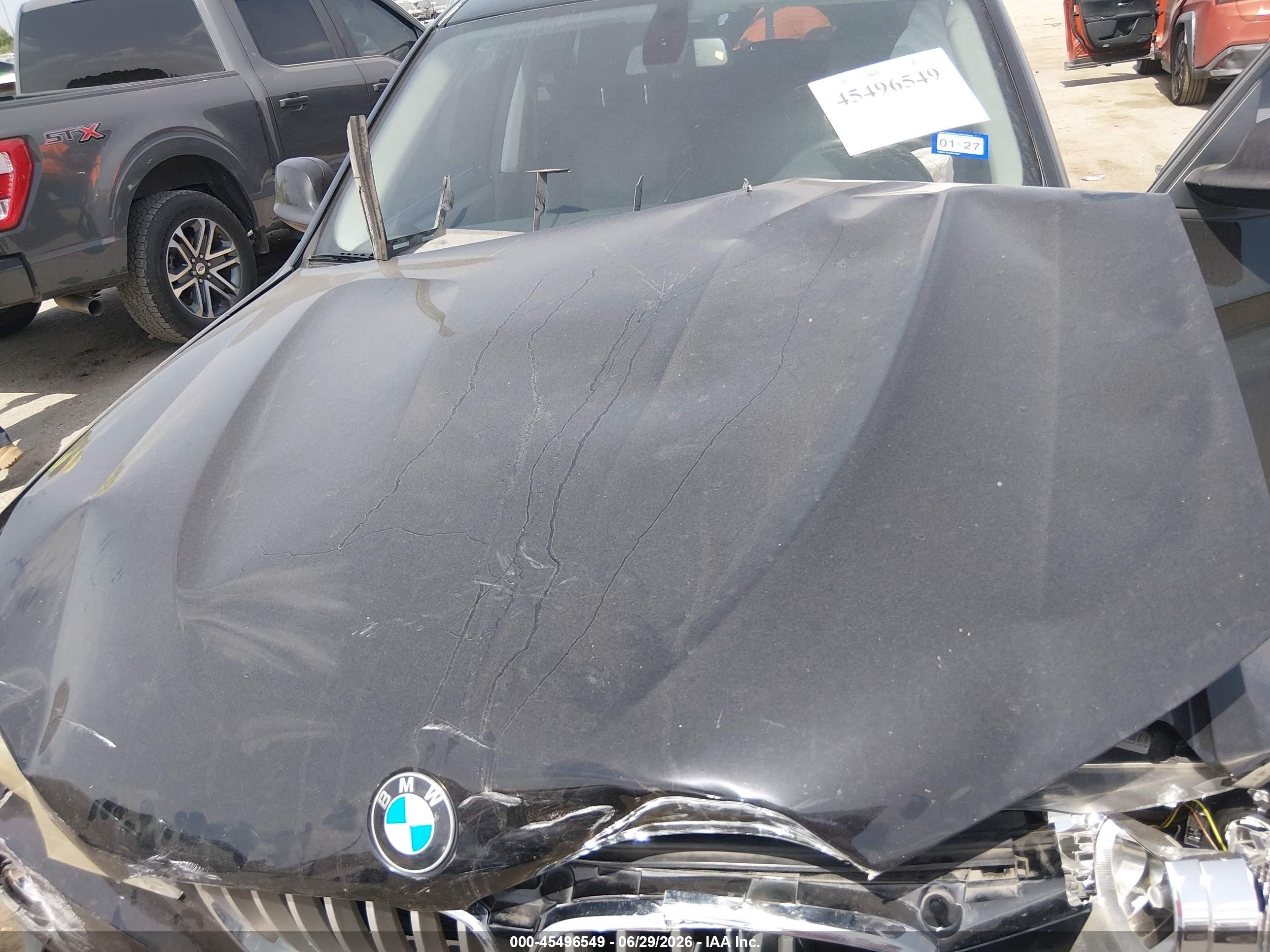 2012 Bmw X3 Xdrive28i Черный vin: 5UXWX5C57CL726918