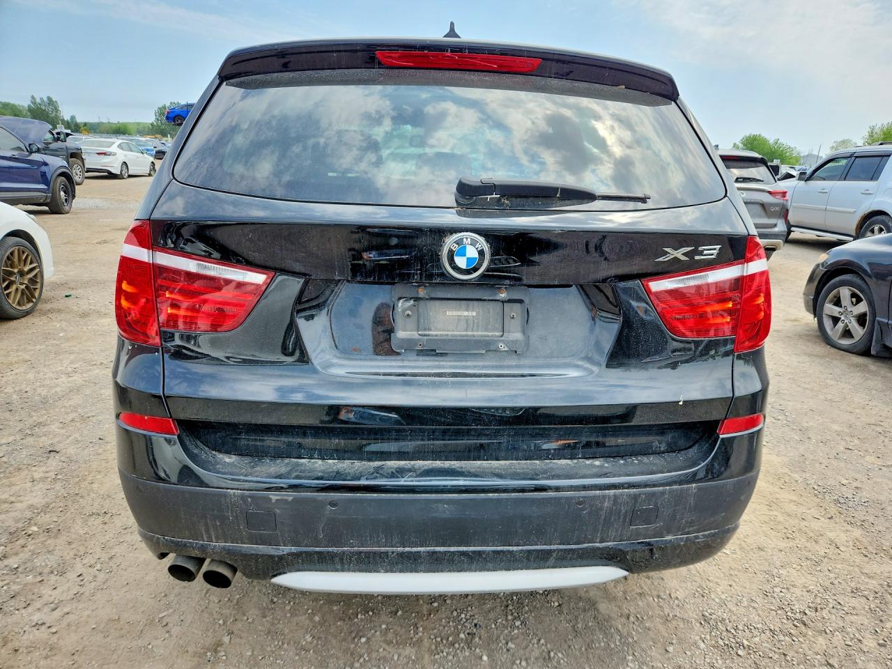 2011 Bmw X3 Xdrive28i Черный vin: 5UXWX5C58BL709978