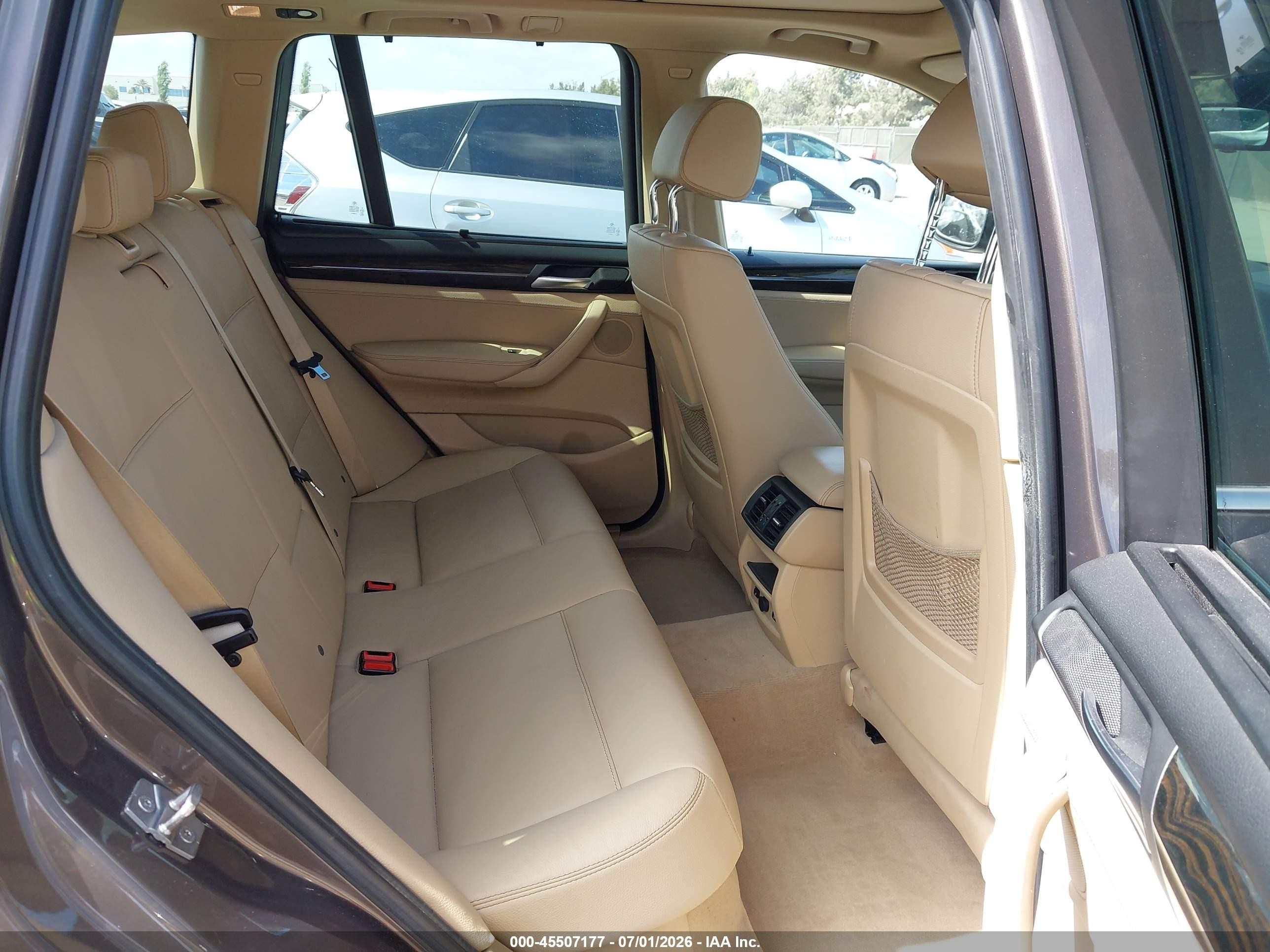 2011 Bmw X3 Xdrive28i Brown vin: 5UXWX5C58BL710533