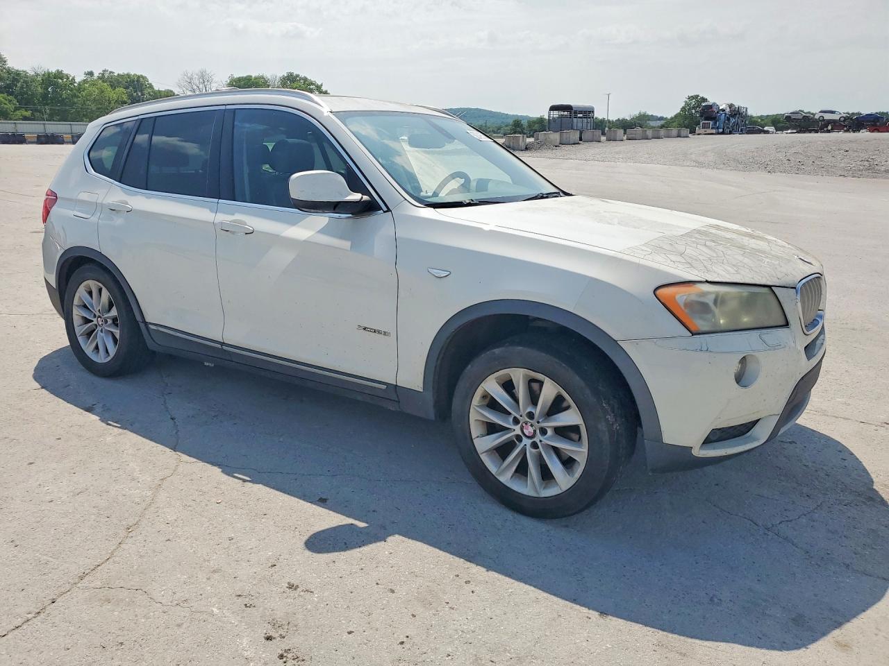 2011 Bmw X3 White vin: 5UXWX5C58BL715280
