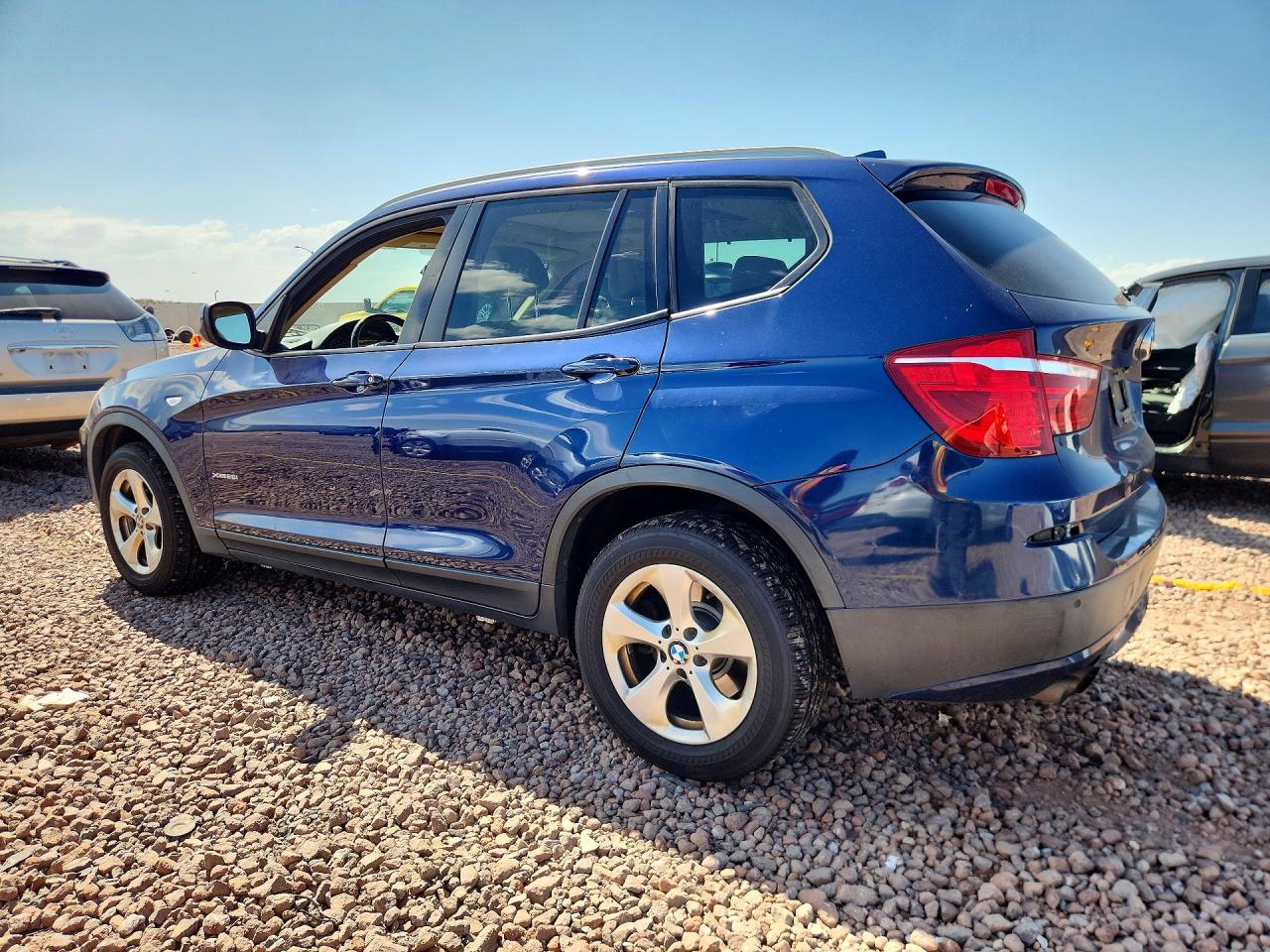 2012 Bmw Motorrad X3 Blue vin: 5UXWX5C58CL727902