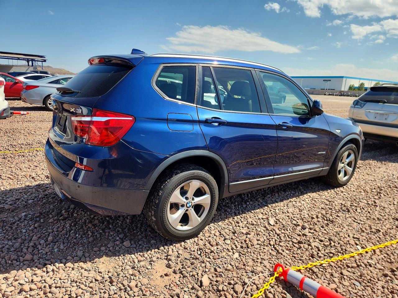 2012 Bmw Motorrad X3 Blue vin: 5UXWX5C58CL727902