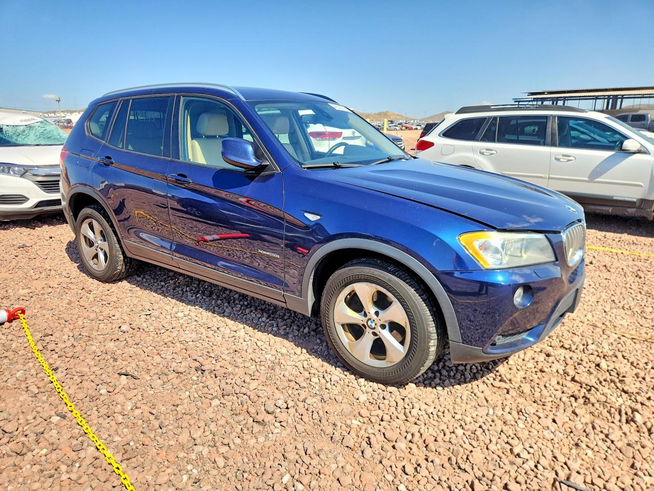 2012 Bmw Motorrad X3 Blue vin: 5UXWX5C58CL727902