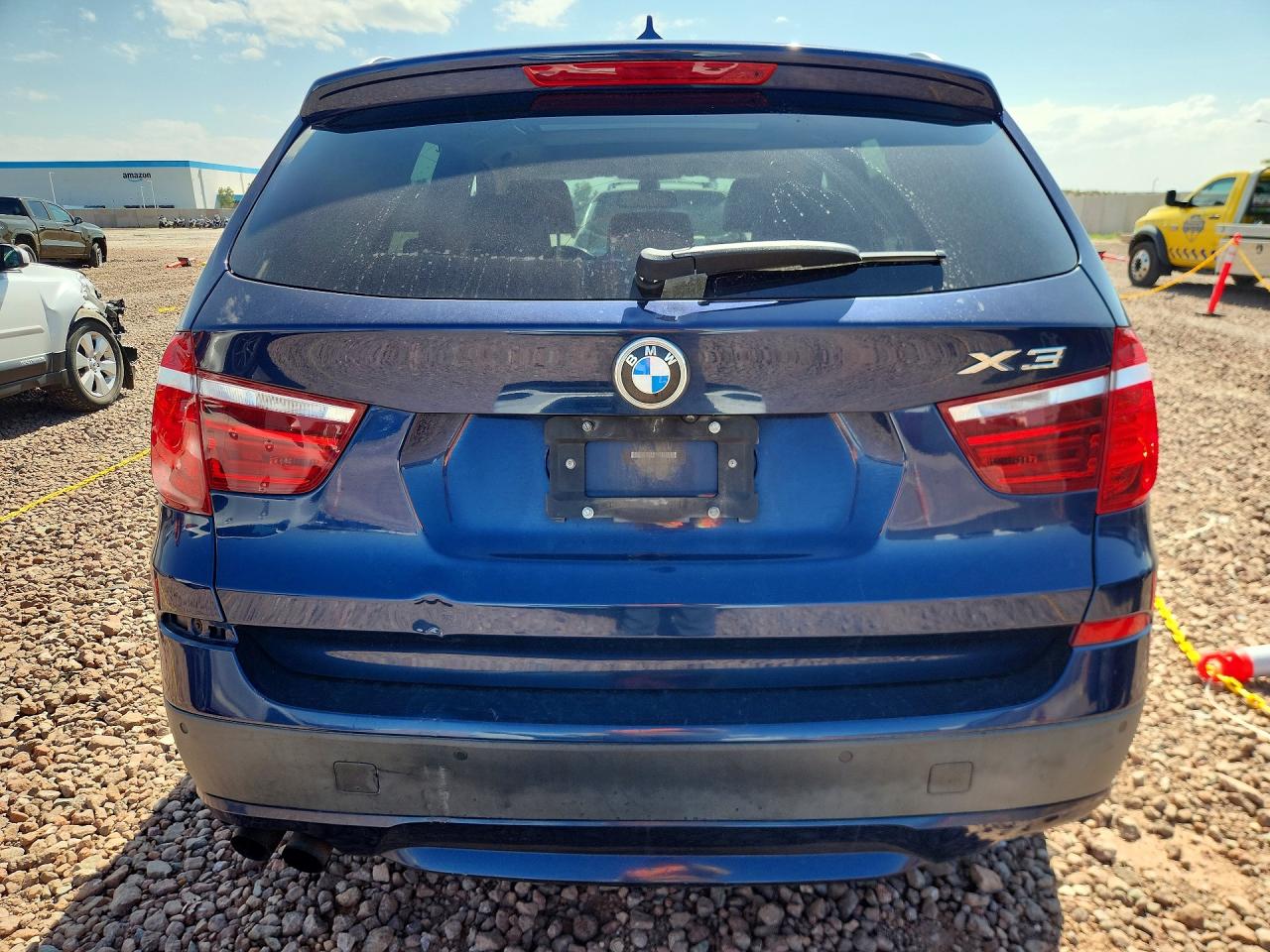 2012 Bmw Motorrad X3 Blue vin: 5UXWX5C58CL727902