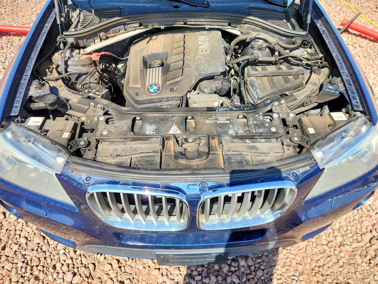 2012 Bmw Motorrad X3 Blue vin: 5UXWX5C58CL727902