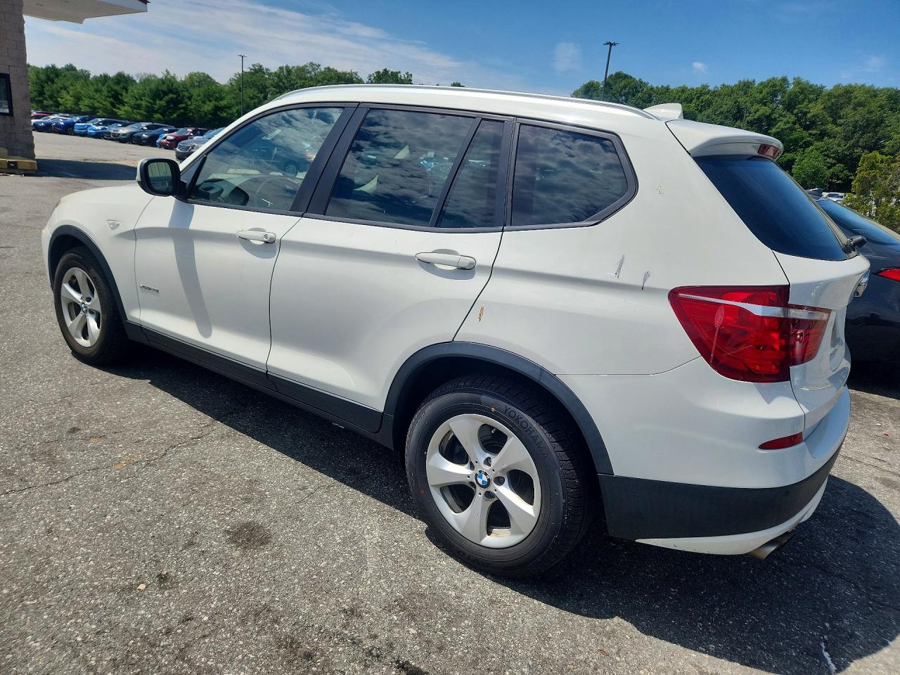 2011 Bmw X3 Xdrive28i White vin: 5UXWX5C59BL701212
