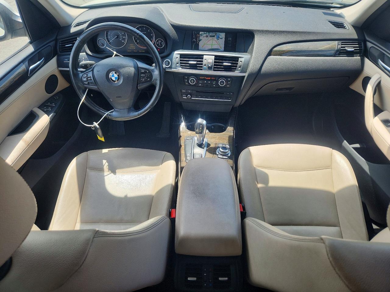 2011 Bmw X3 Xdrive28i White vin: 5UXWX5C59BL701212