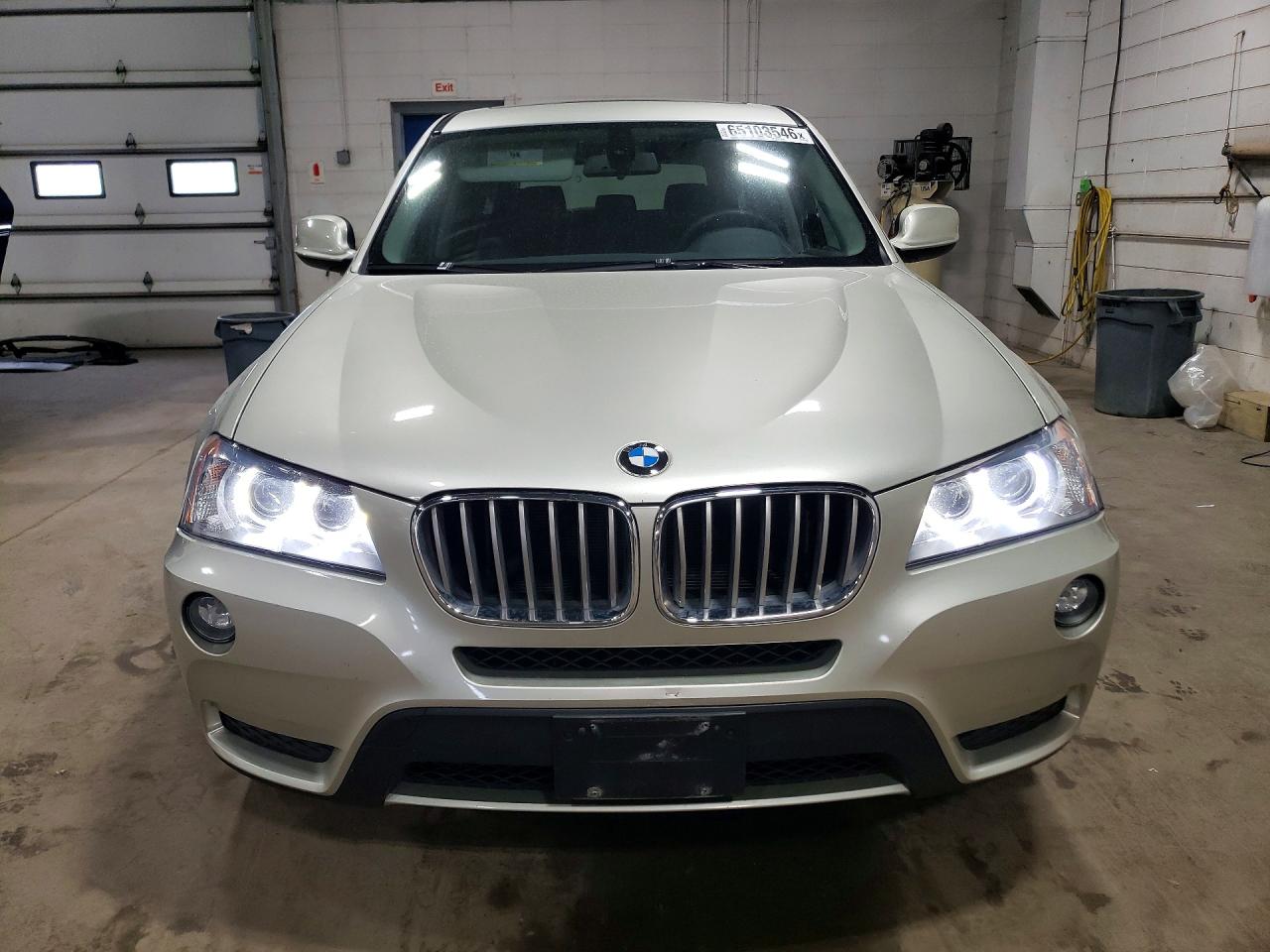 2011 Bmw X3 Xdrive28i Beige vin: 5UXWX5C59BL708841