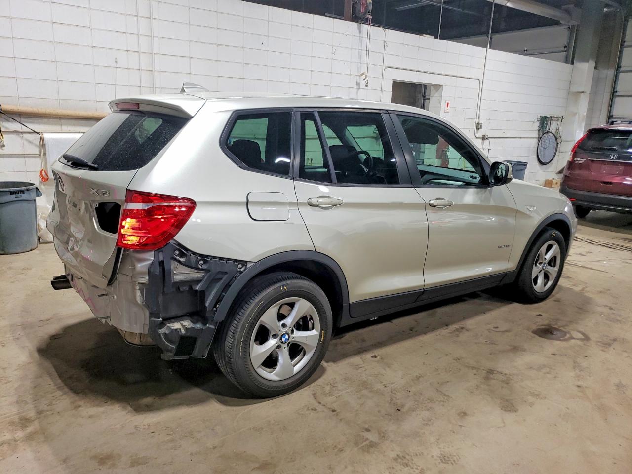 2011 Bmw X3 Xdrive28i Beige vin: 5UXWX5C59BL708841