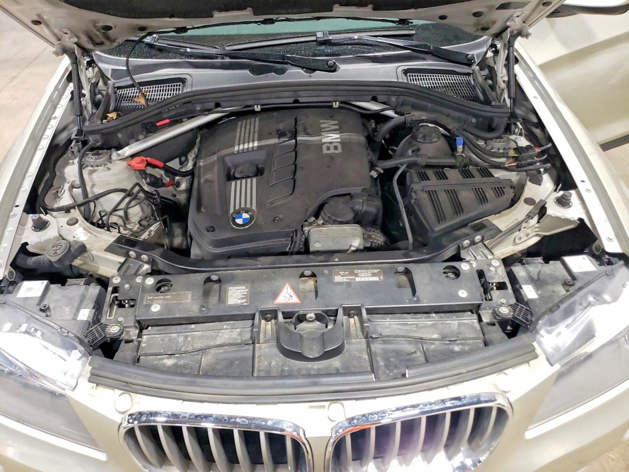 2011 Bmw X3 Xdrive28i Beige vin: 5UXWX5C59BL708841