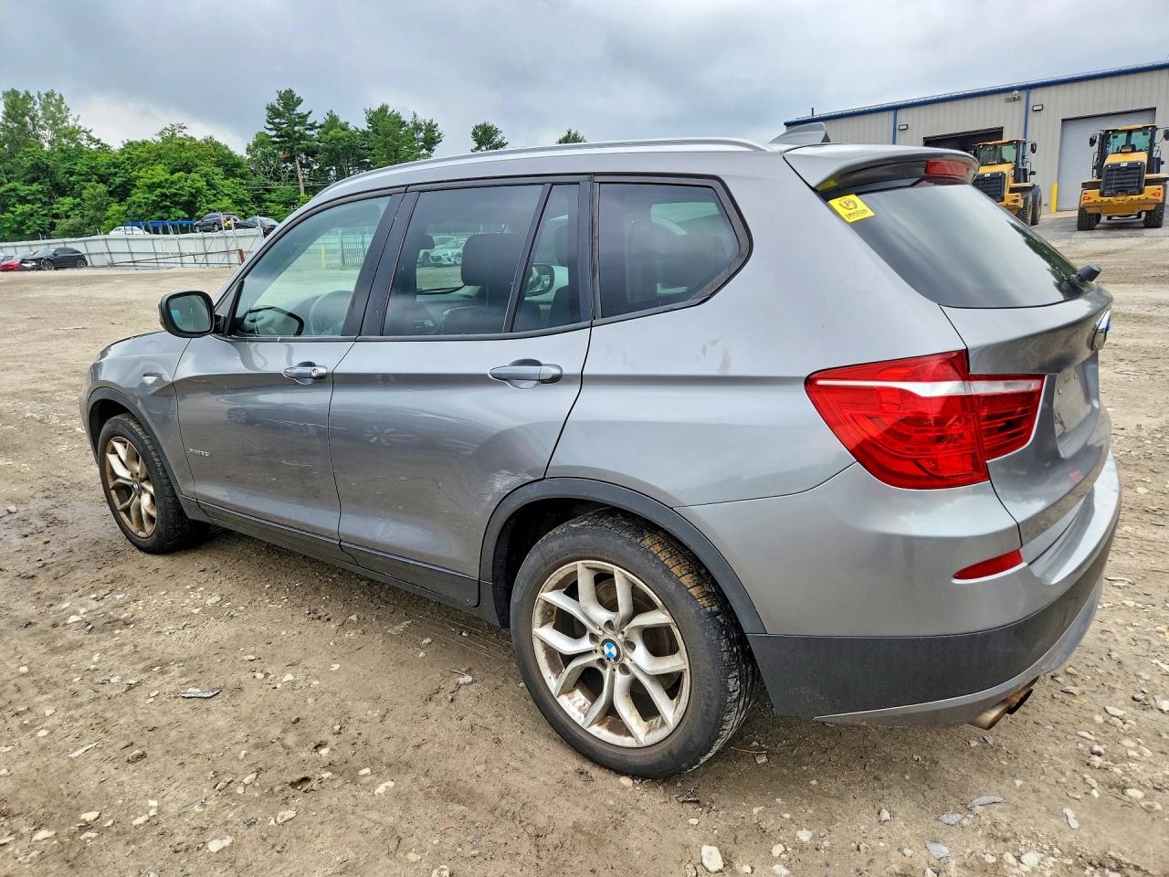 2012 Bmw X3 Xdrive28i Gray vin: 5UXWX5C59CL725527