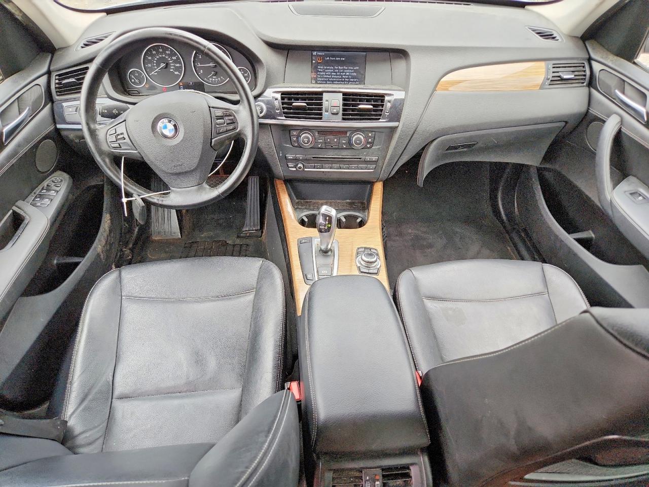 2012 Bmw X3 Xdrive28i Gray vin: 5UXWX5C59CL725527