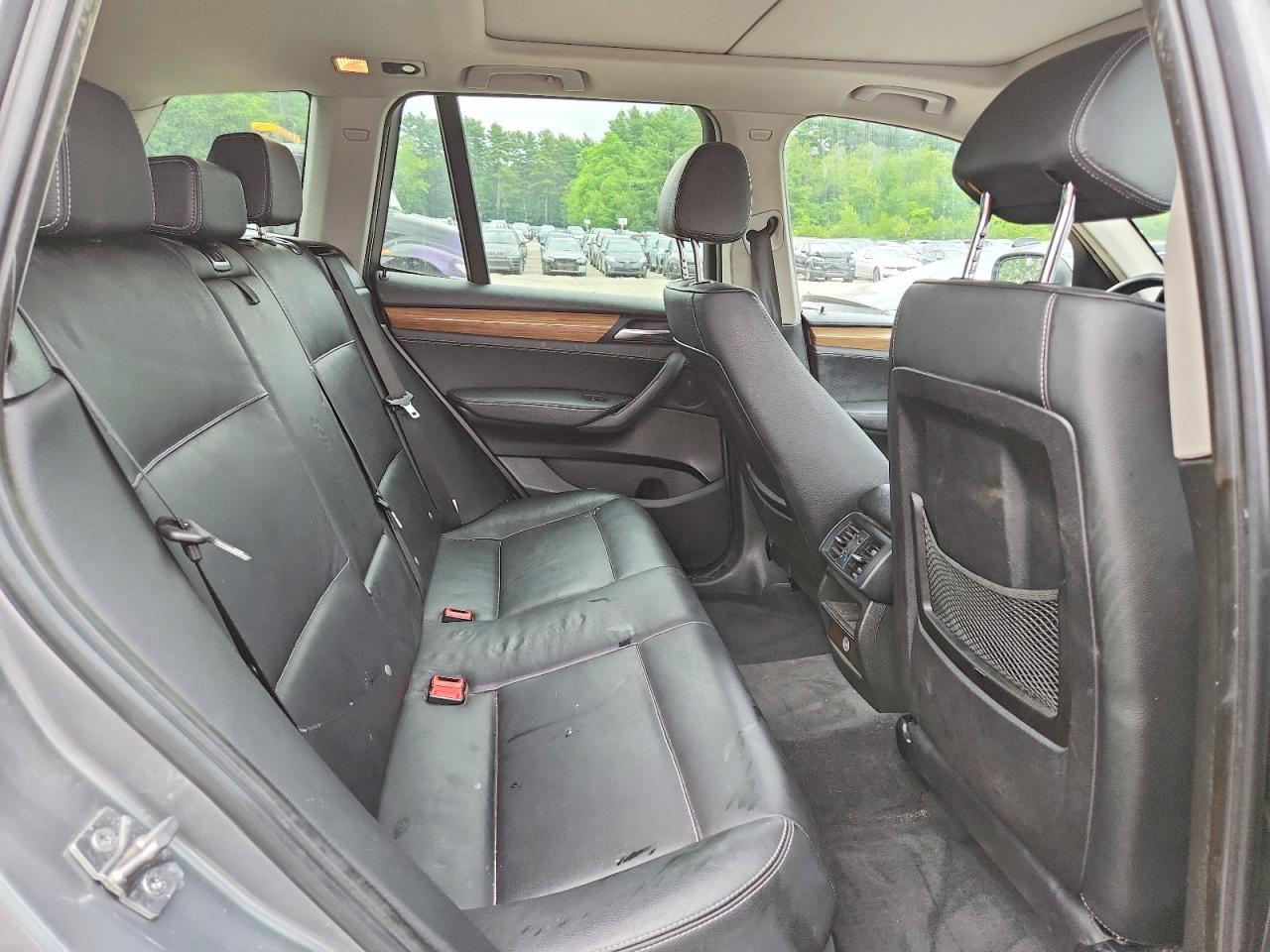 2012 Bmw X3 Xdrive28i Gray vin: 5UXWX5C59CL725527