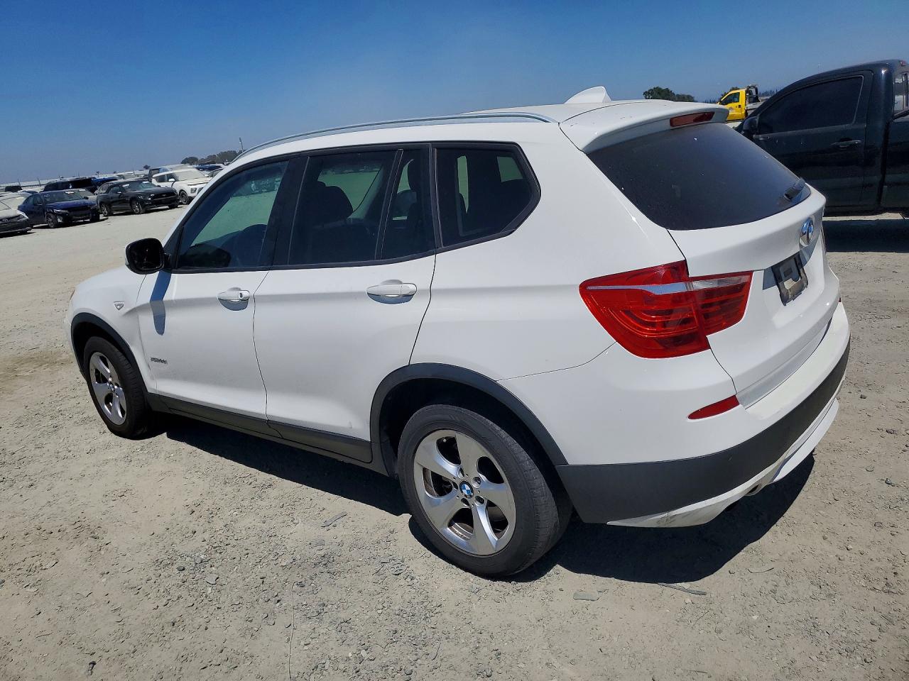 2012 Bmw X3 Xdrive28i White vin: 5UXWX5C59CL728640