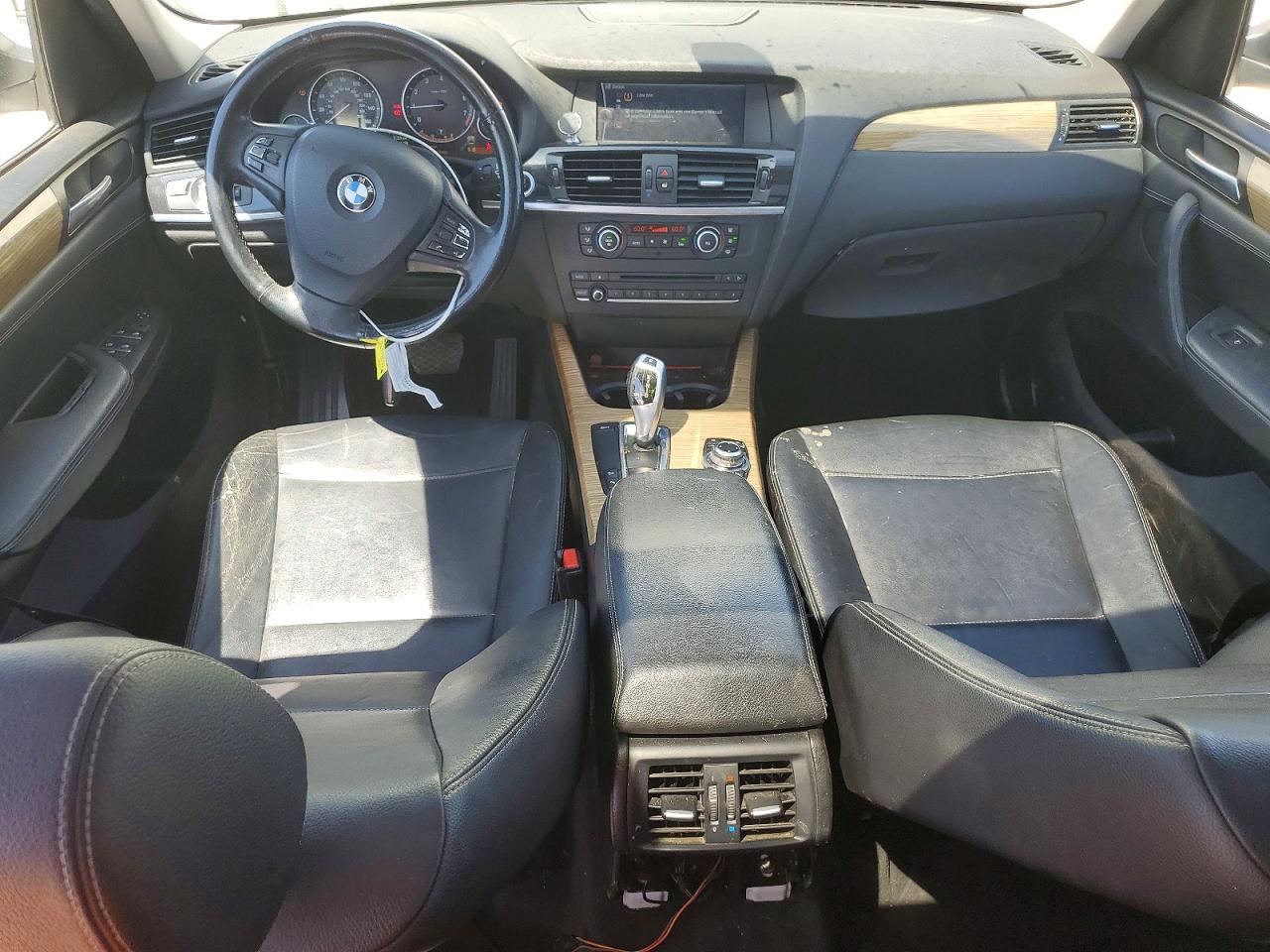 2012 Bmw X3 Xdrive28i White vin: 5UXWX5C59CL728640