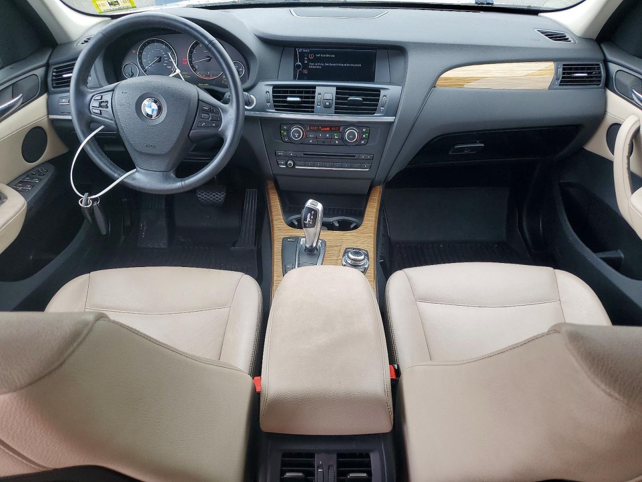 2011 Bmw X3 Xdrive28i Silver vin: 5UXWX5C5XBL701929