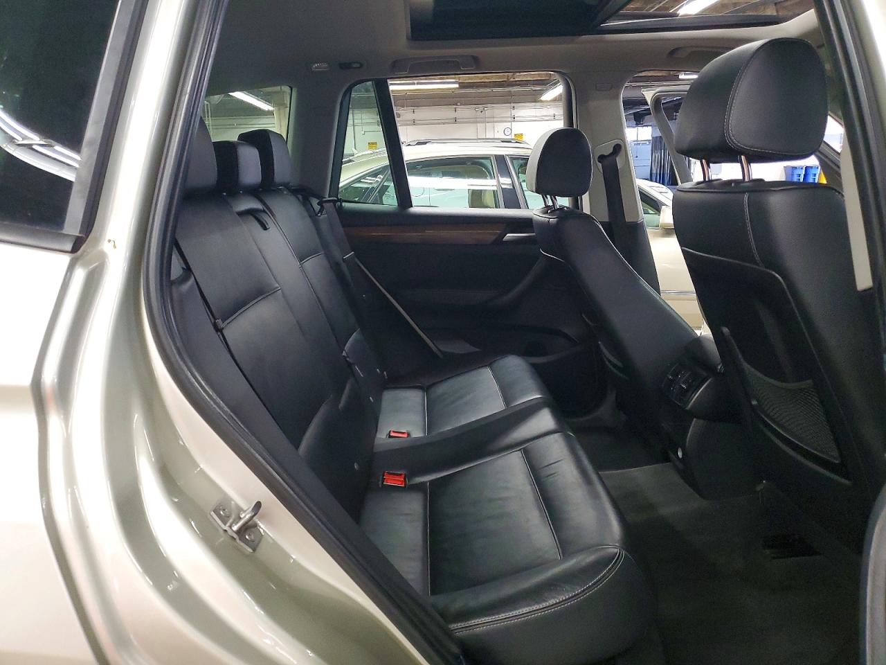 2012 Bmw X3 Xdrive28i Серебряный vin: 5UXWX5C5XCL723690