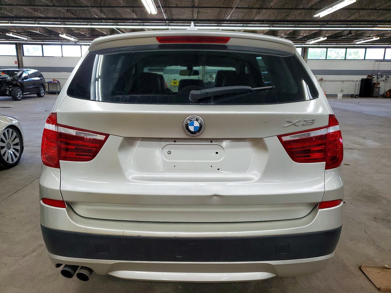 2012 Bmw X3 Xdrive28i Серебряный vin: 5UXWX5C5XCL723690