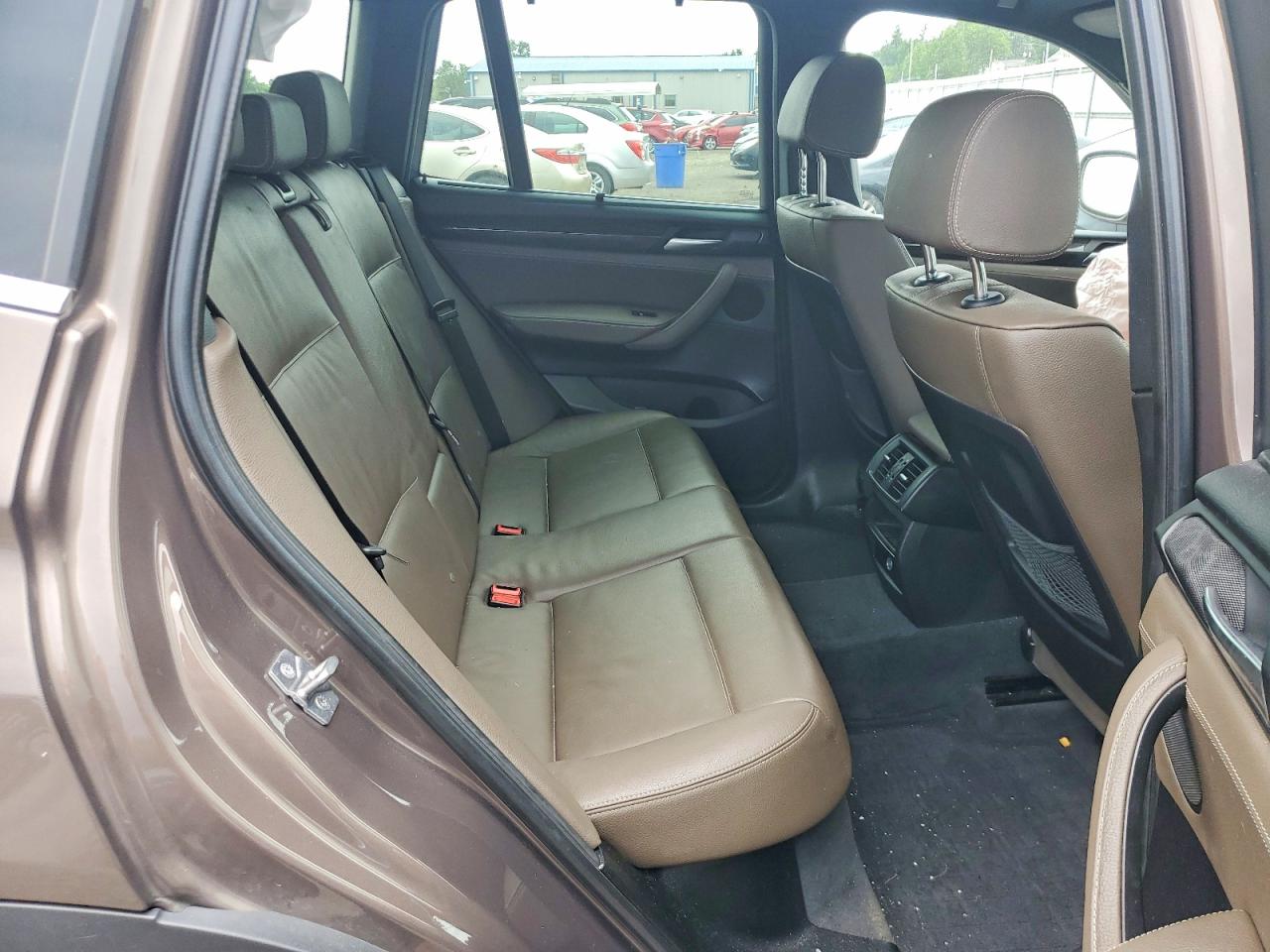 2012 Bmw X3 Xdrive28i Коричневый vin: 5UXWX5C5XCL724581