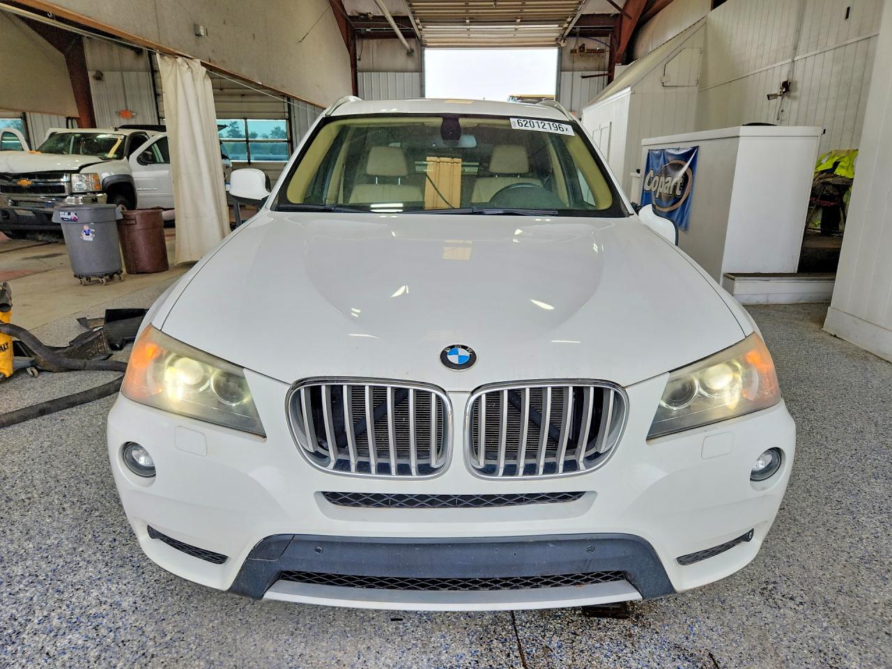 2011 Bmw X3 Xdrive35i White vin: 5UXWX7C50BLT78082
