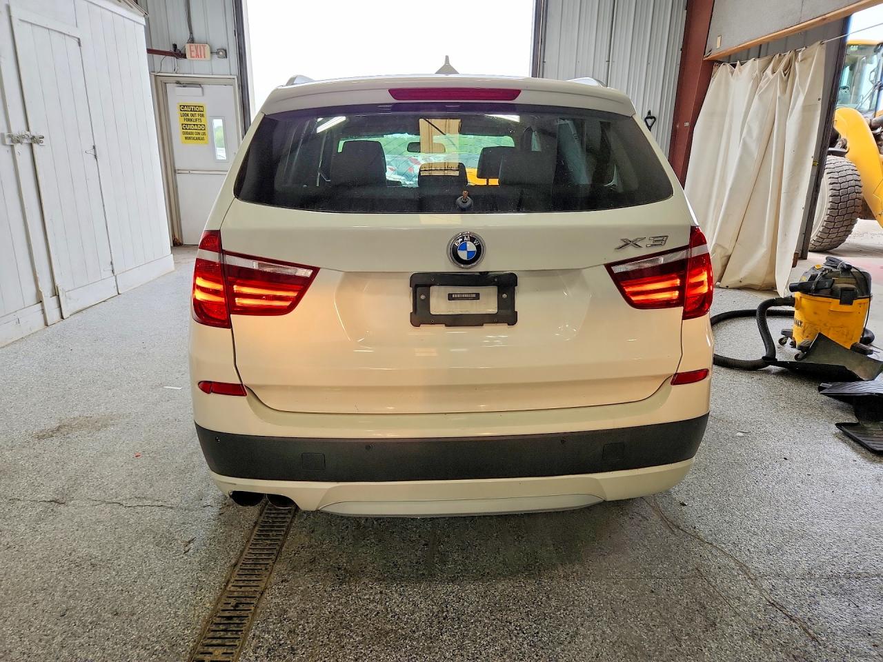 2011 Bmw X3 Xdrive35i White vin: 5UXWX7C50BLT78082
