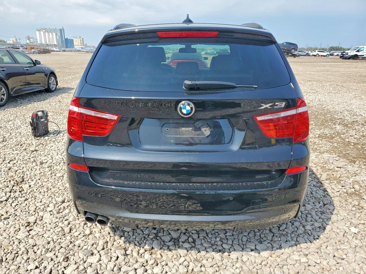 2012 Bmw X3 Xdrive35i Черный vin: 5UXWX7C50CL737559