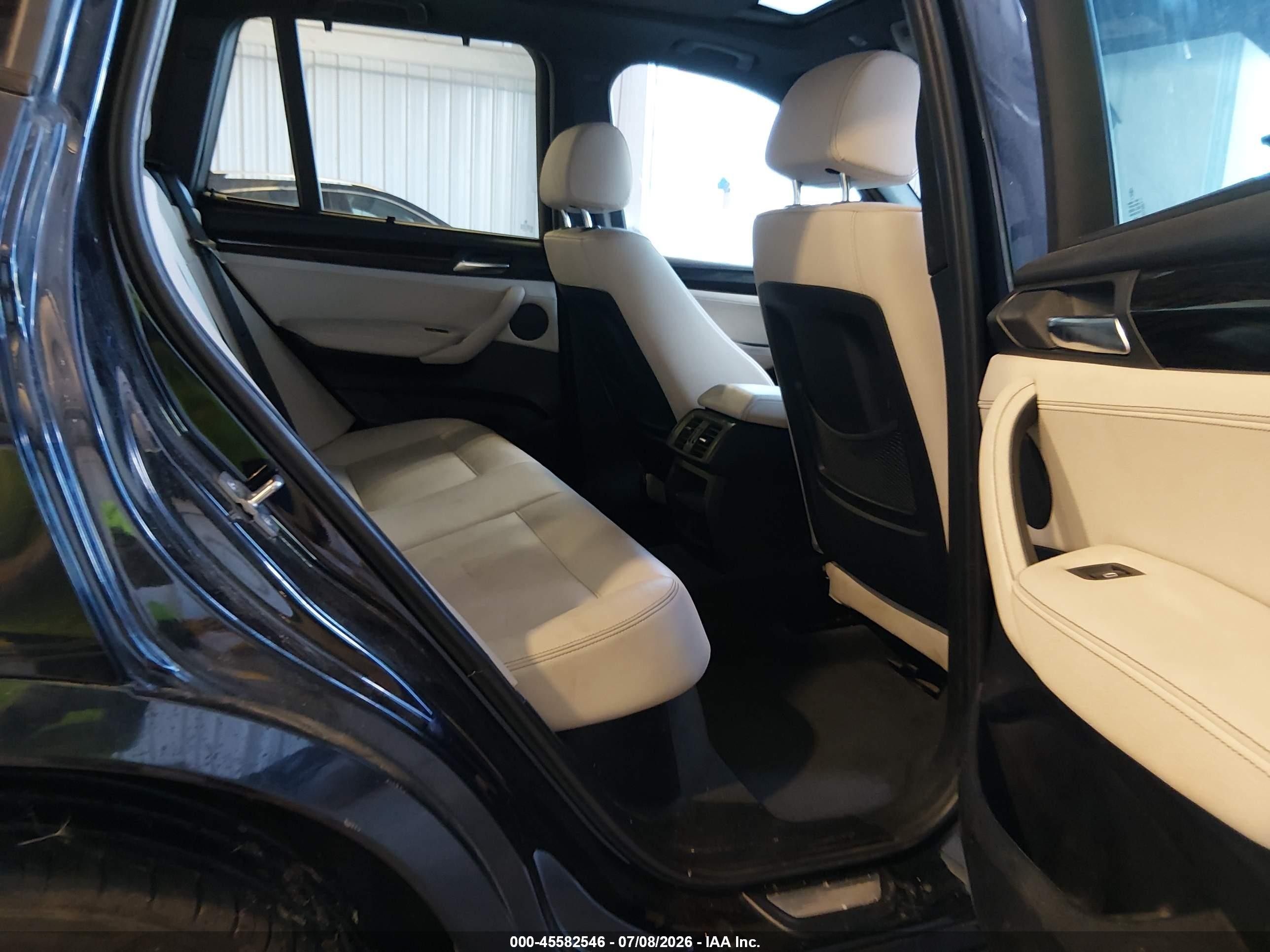 2012 Bmw X3 Xdrive35i Black vin: 5UXWX7C50CL975377