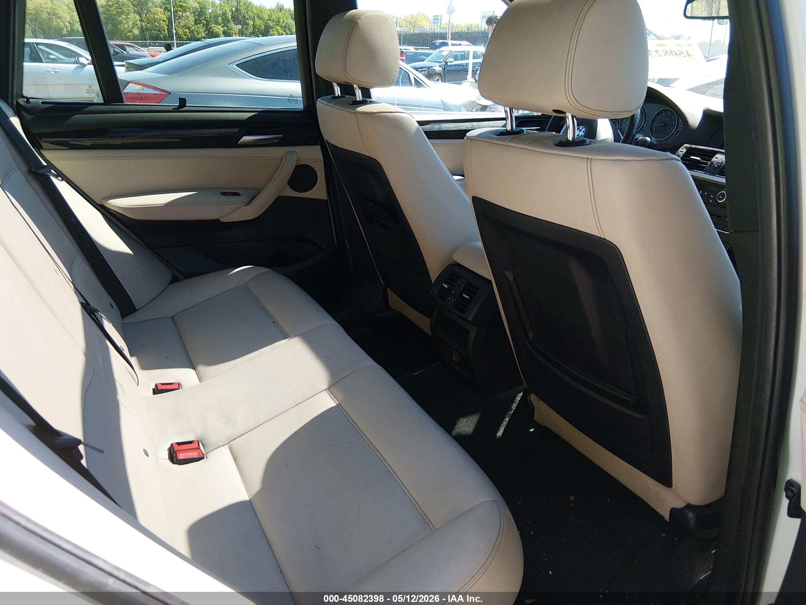 2013 Bmw X3 Xdrive35i White vin: 5UXWX7C50DL980712
