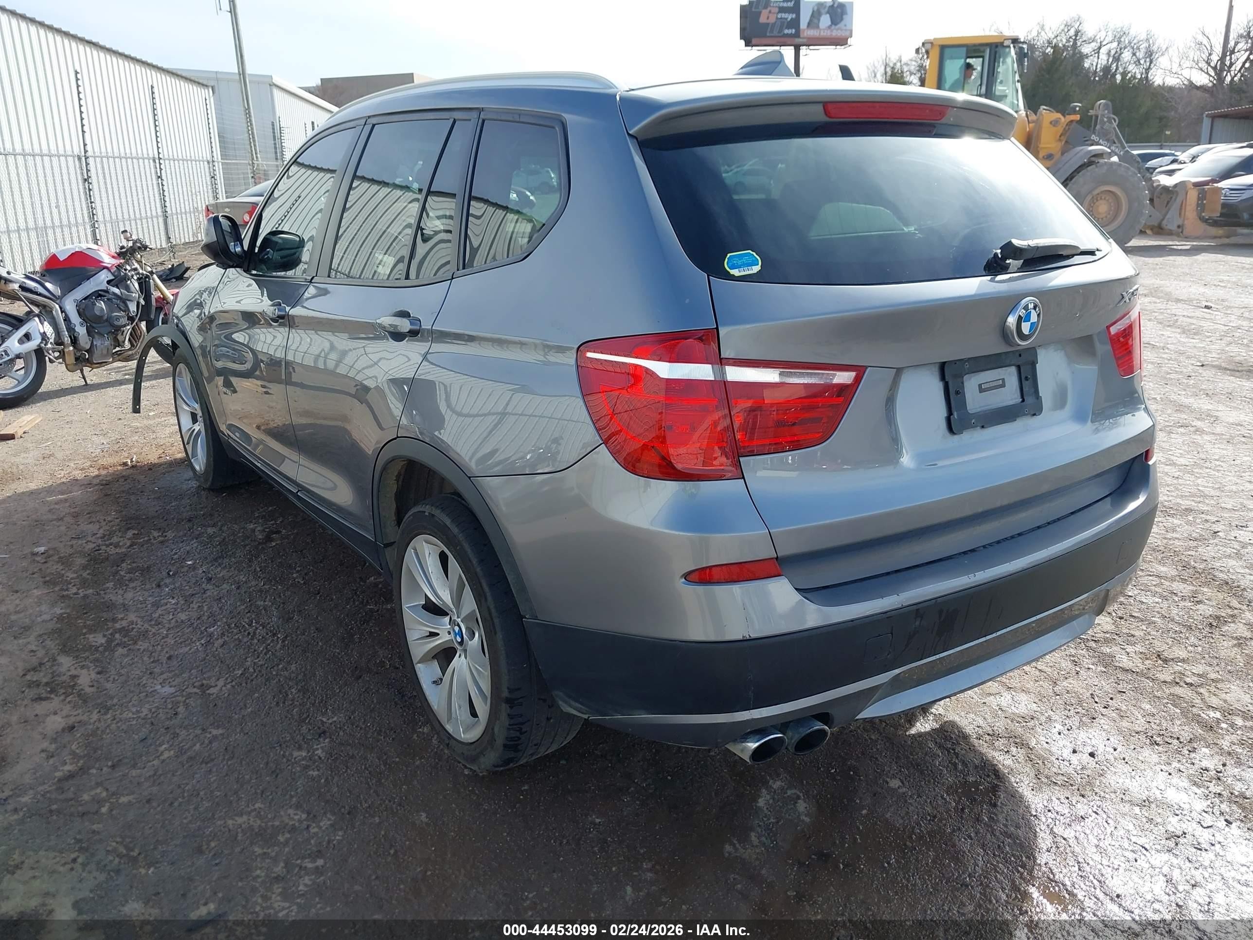 2014 Bmw X3 Xdrive35i Silver vin: 5UXWX7C50E0E75081