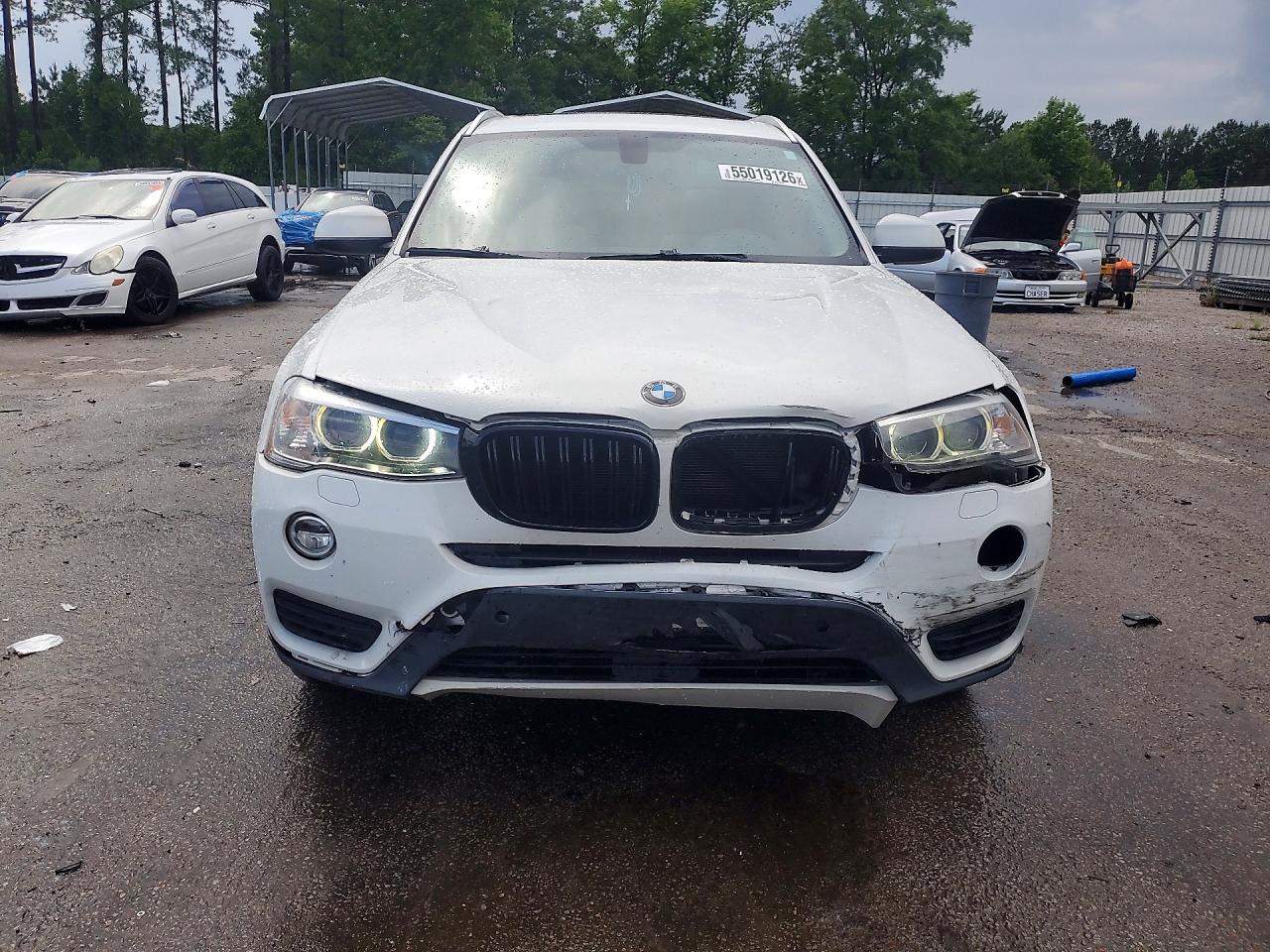 2015 Bmw X3 Xdrive35i White vin: 5UXWX7C50F0K34409