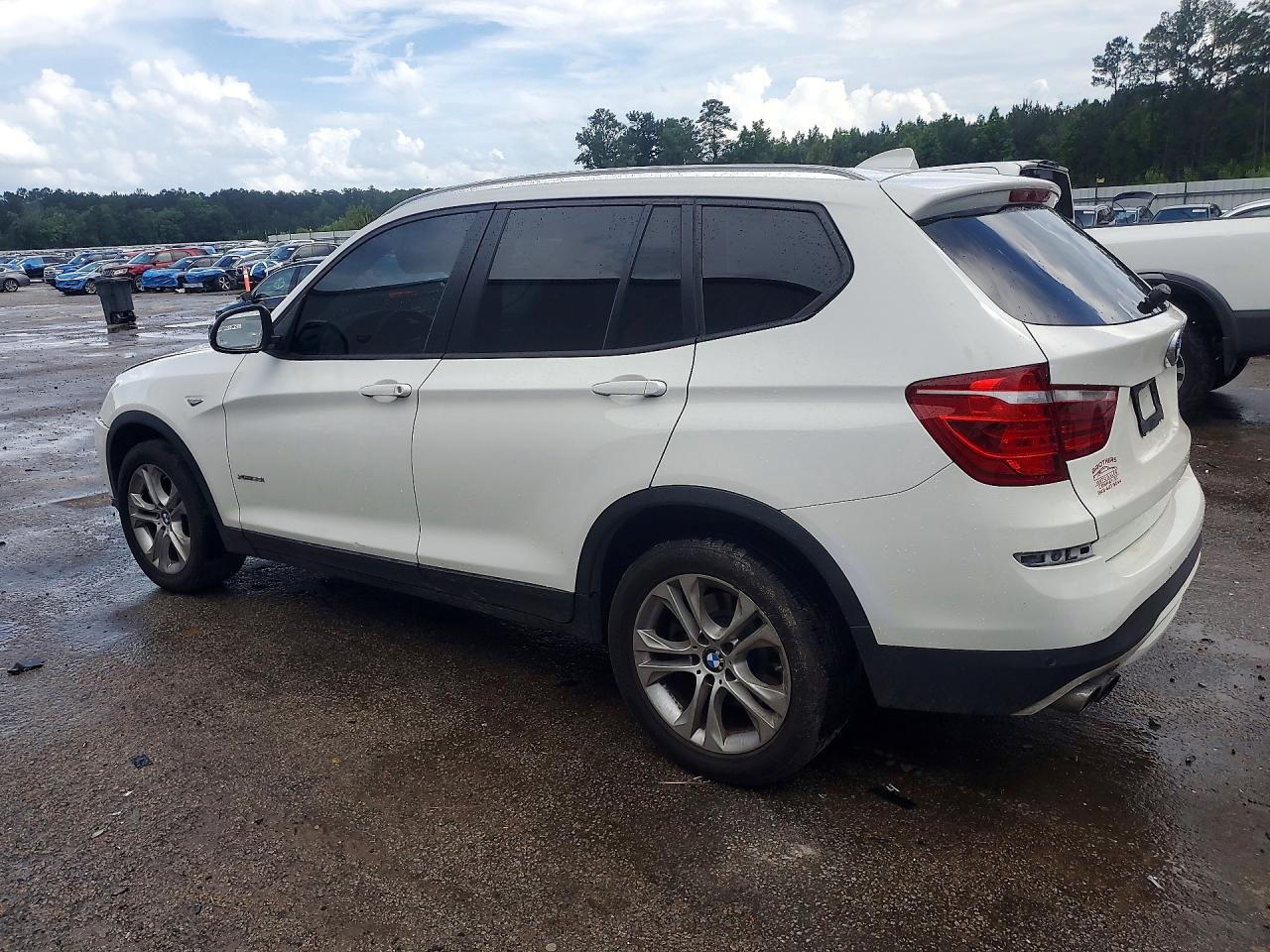 2015 Bmw X3 Xdrive35i White vin: 5UXWX7C50F0K34409