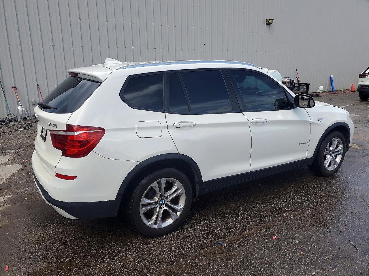 2015 Bmw X3 Xdrive35i White vin: 5UXWX7C50F0K34409